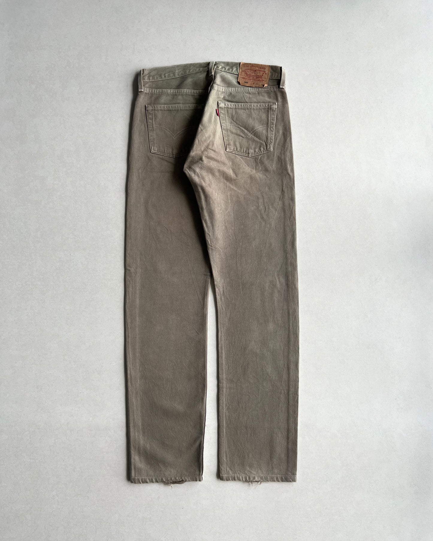 1990S COCO OVERDYED LEVI'S 501 JEANS (30X34)