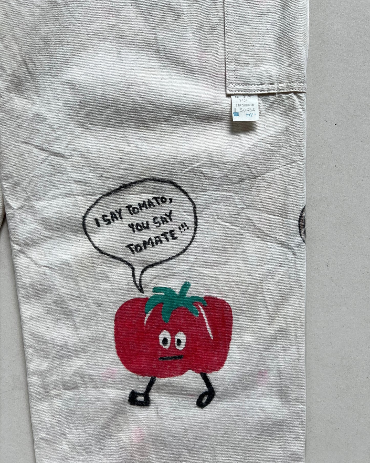 1980S CARTER'S HAND-DRAWN CARPENTER PANTS (31)