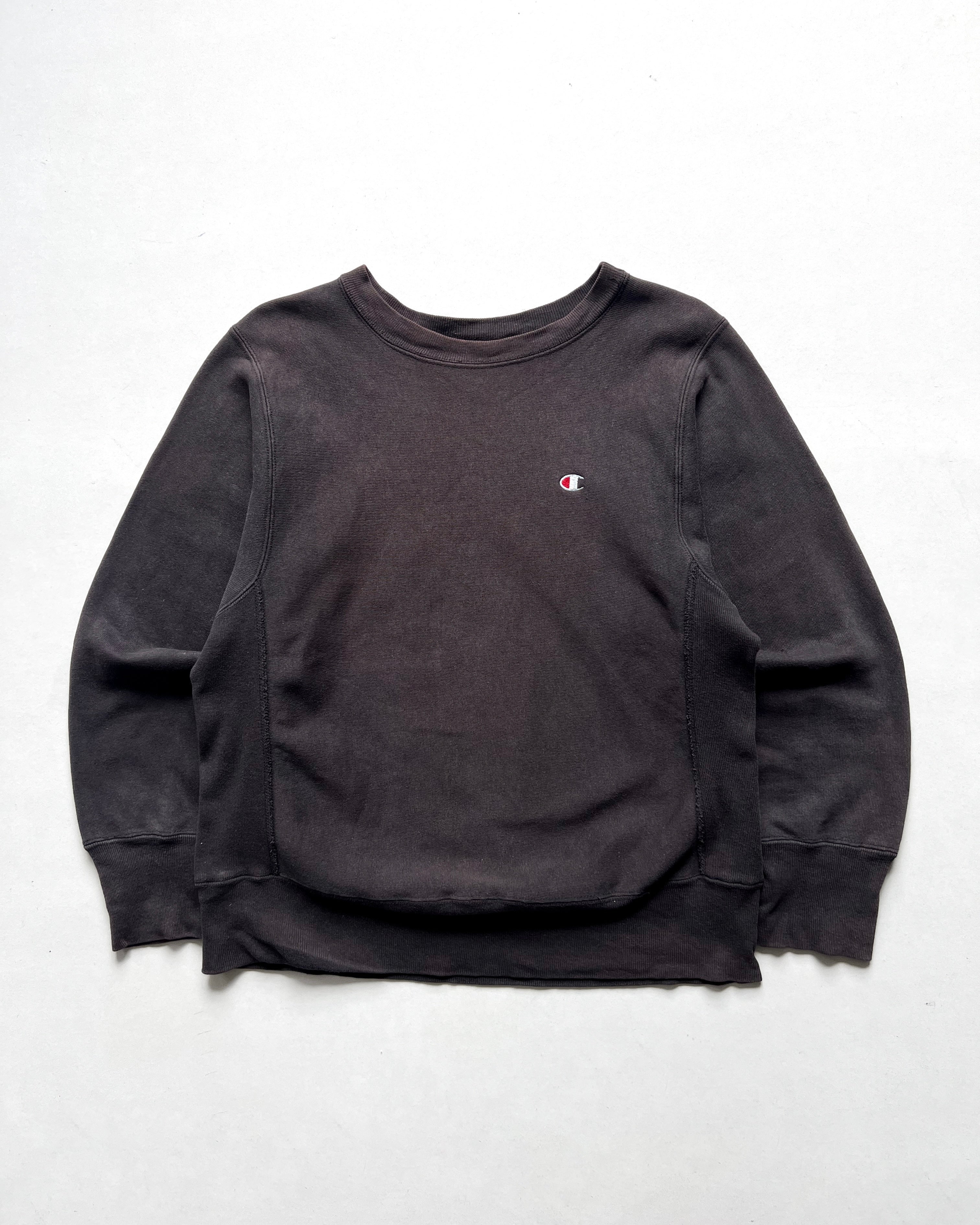 1980S BLACK CHAMPION REVERSE WEAVE SWEATSHIRT (S) – exaghules