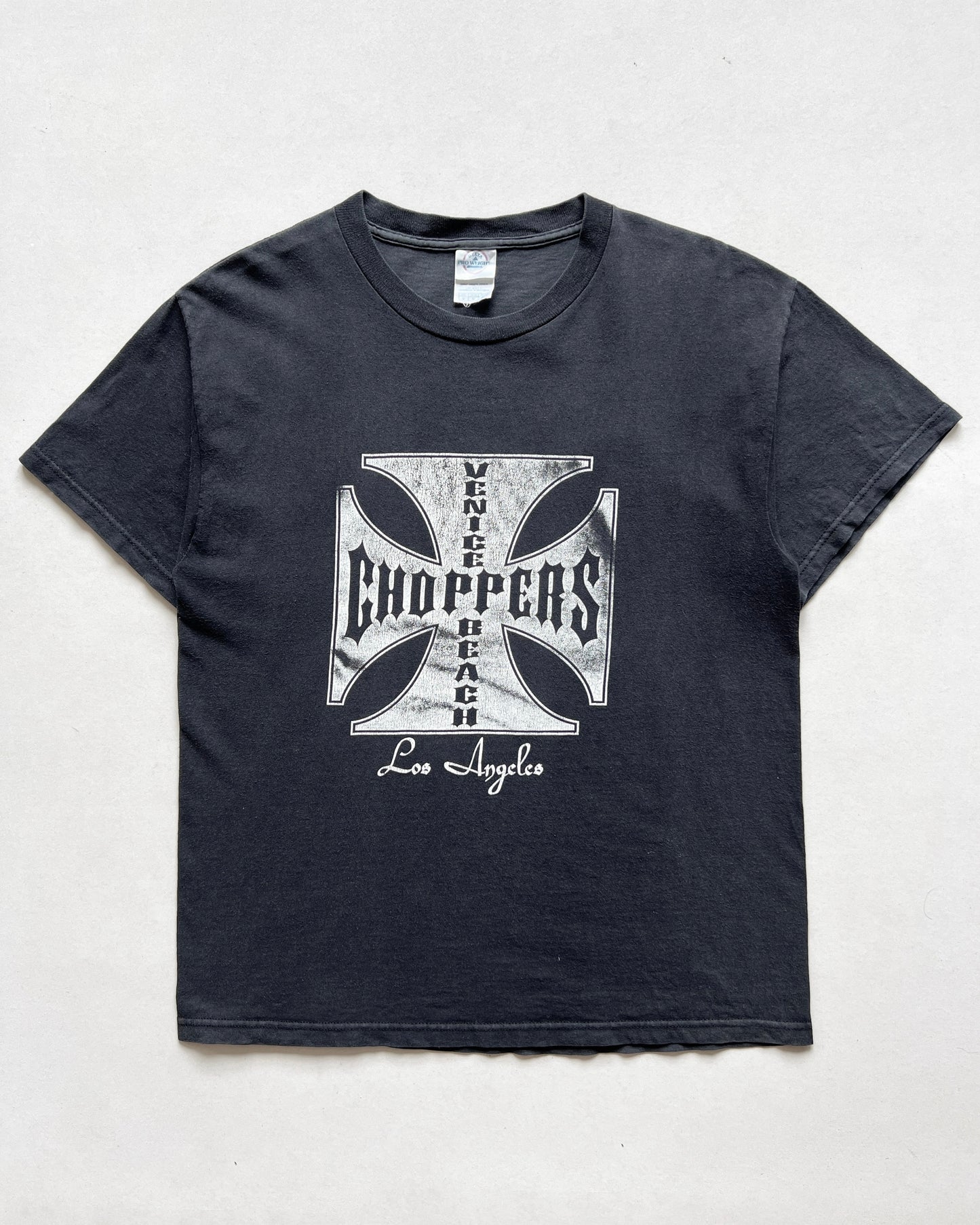 2000S FADED 'VENICE BEACH CHOPPERS' TEE (M)