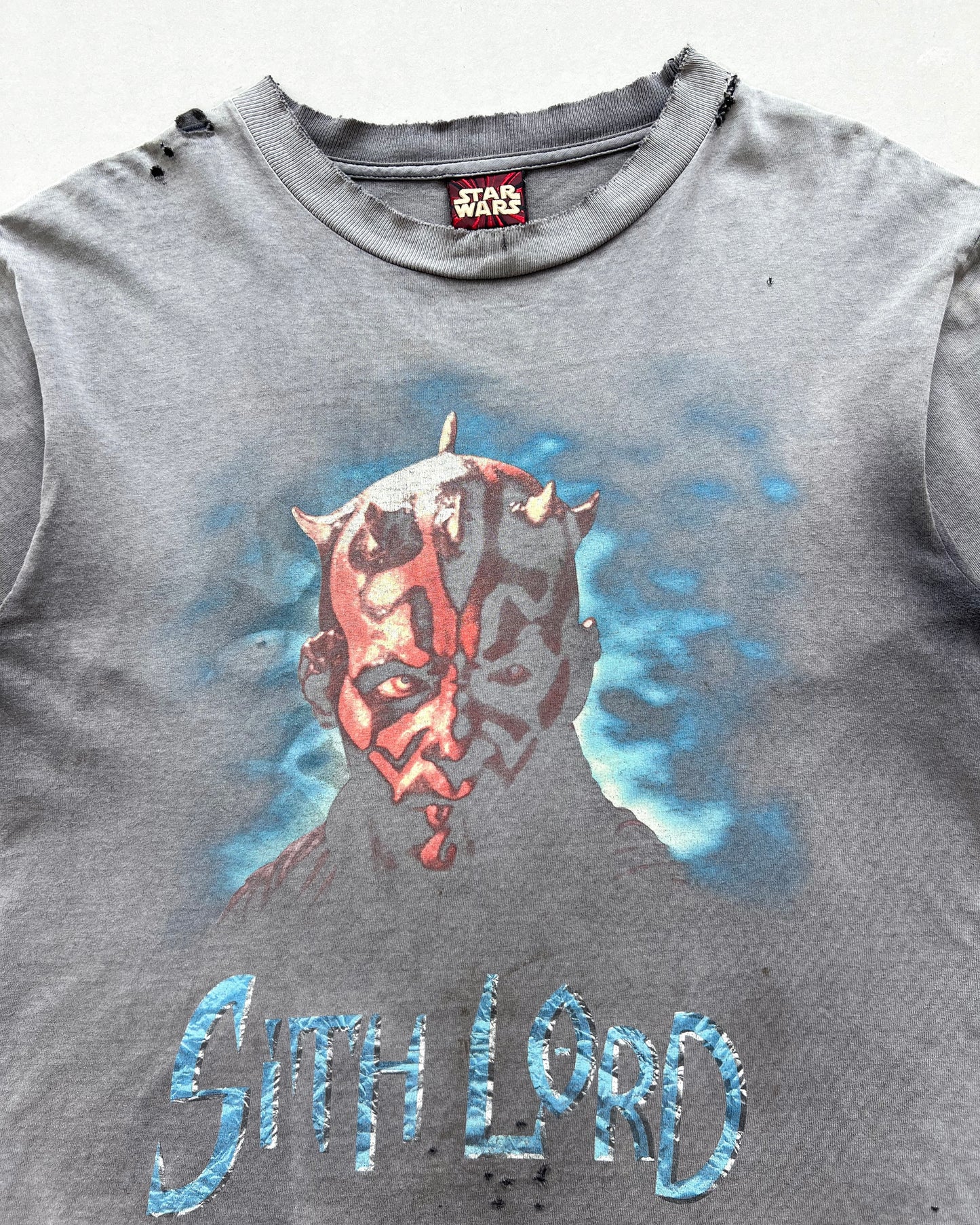 1990S SUN FADED STAR WARS DARTH MAUL TEE (M)