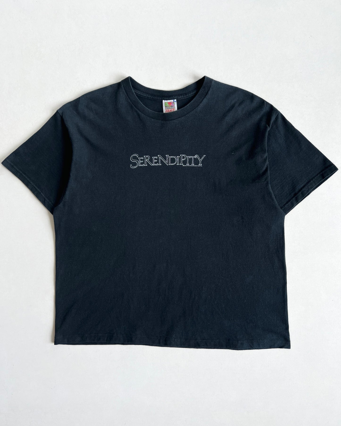 1990S 'SERENDIPITY' WORDING TEE (XL)