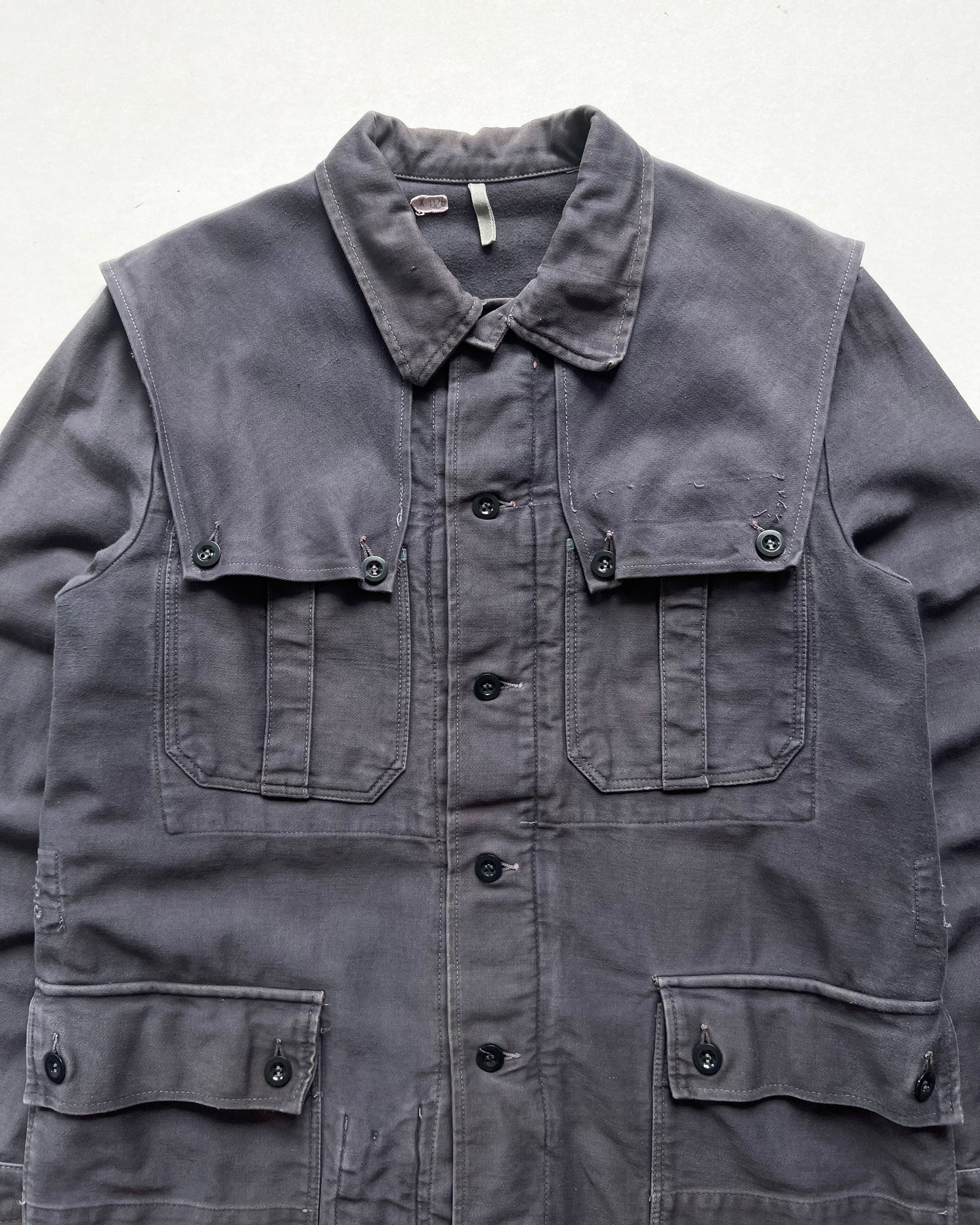1970S GERMAN MILITARY MOLESKIN JACKET (L)