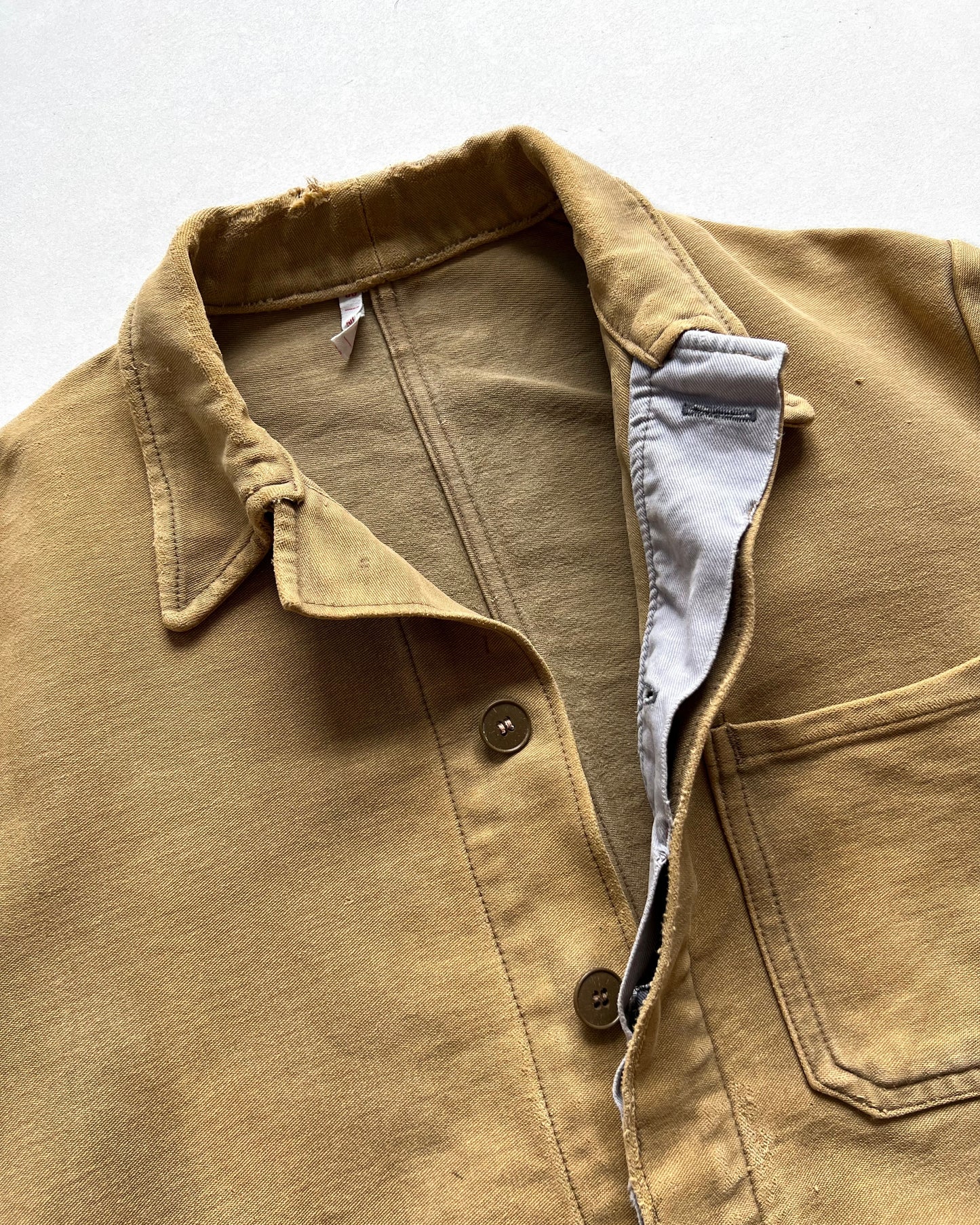 1960S GERMAN MOLESKIN WORK JACKET (M)