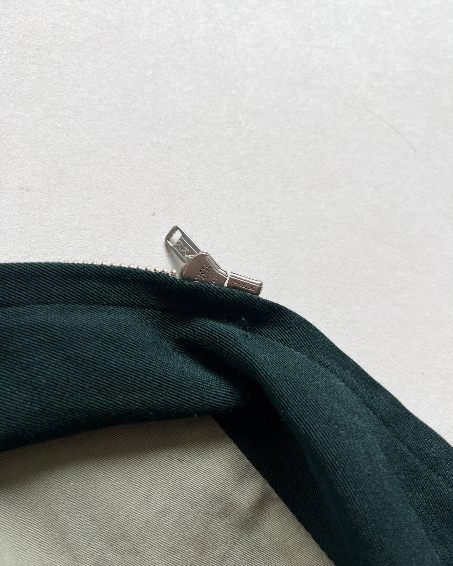 1960S EMERALD GREEN GABARDINE JACKET (L)