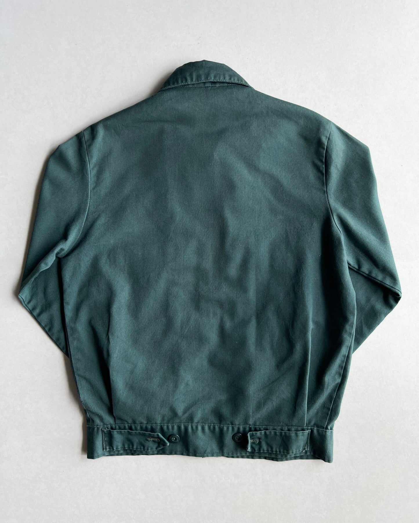 1970S EMERALD GREEN DOUBLE POCKET WORK JACKET (M)