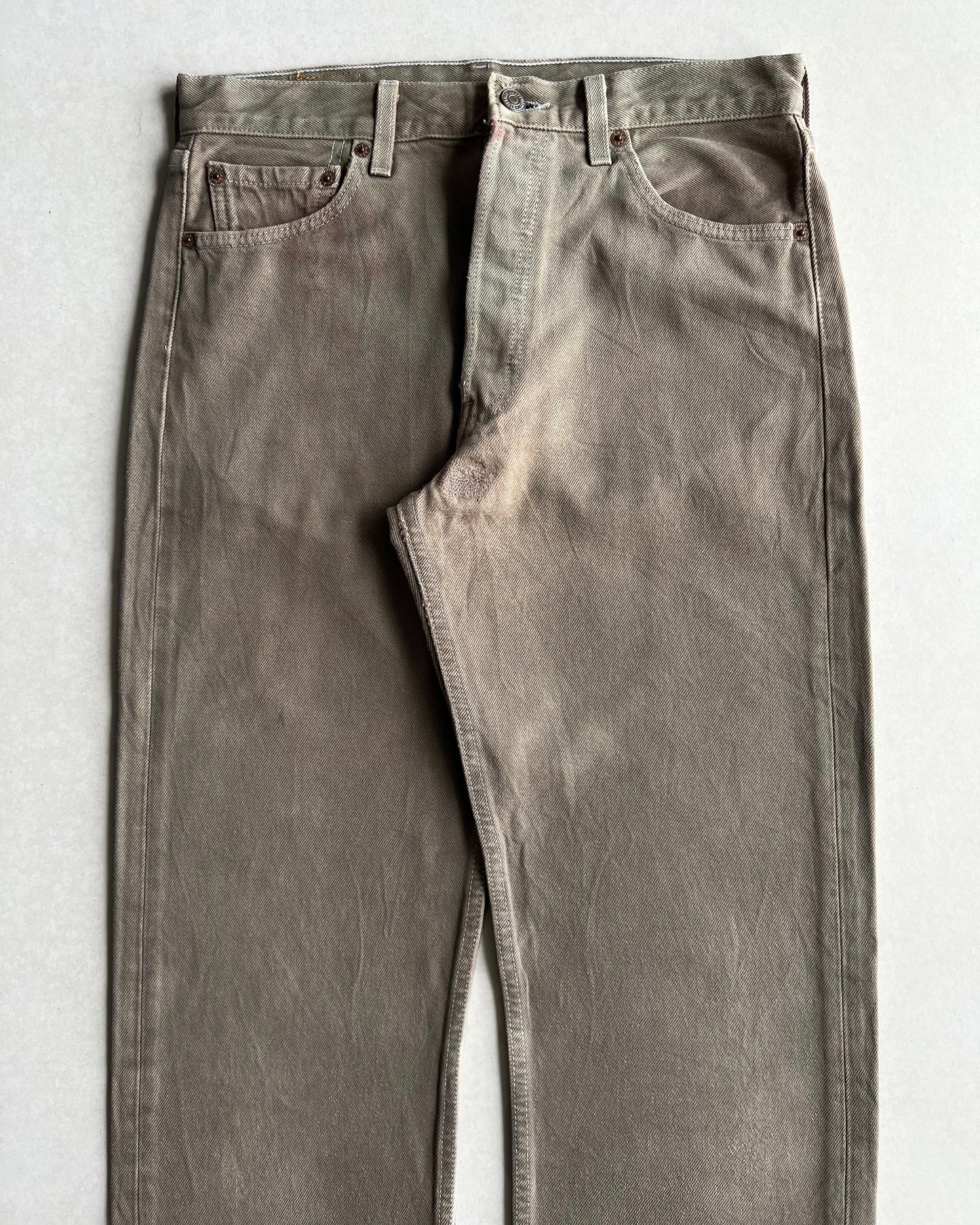 1990S COCO OVERDYED LEVI'S 501 JEANS (30X34)