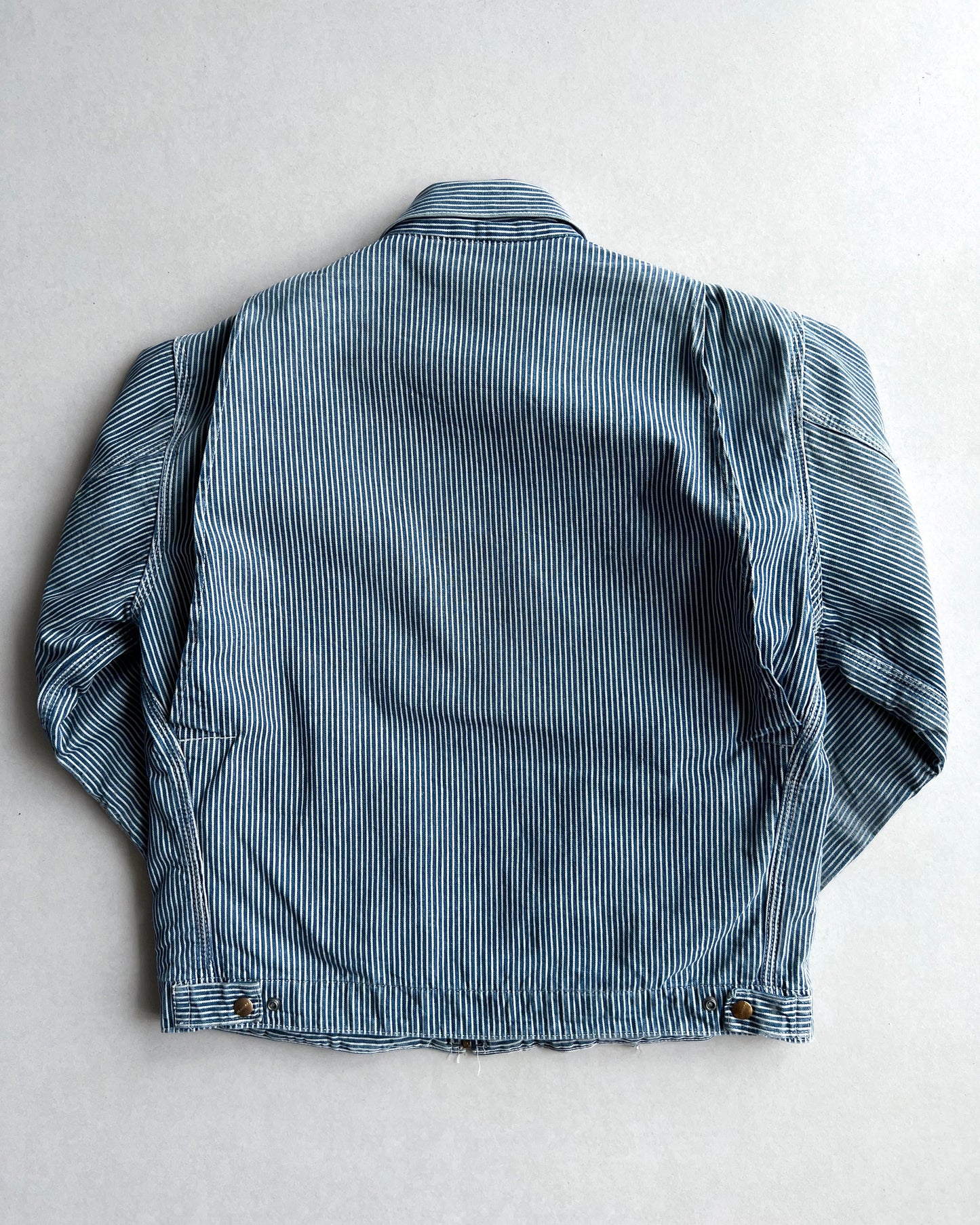 1980S HICKORY CARHARTT DETROIT WORK JACKET (L)