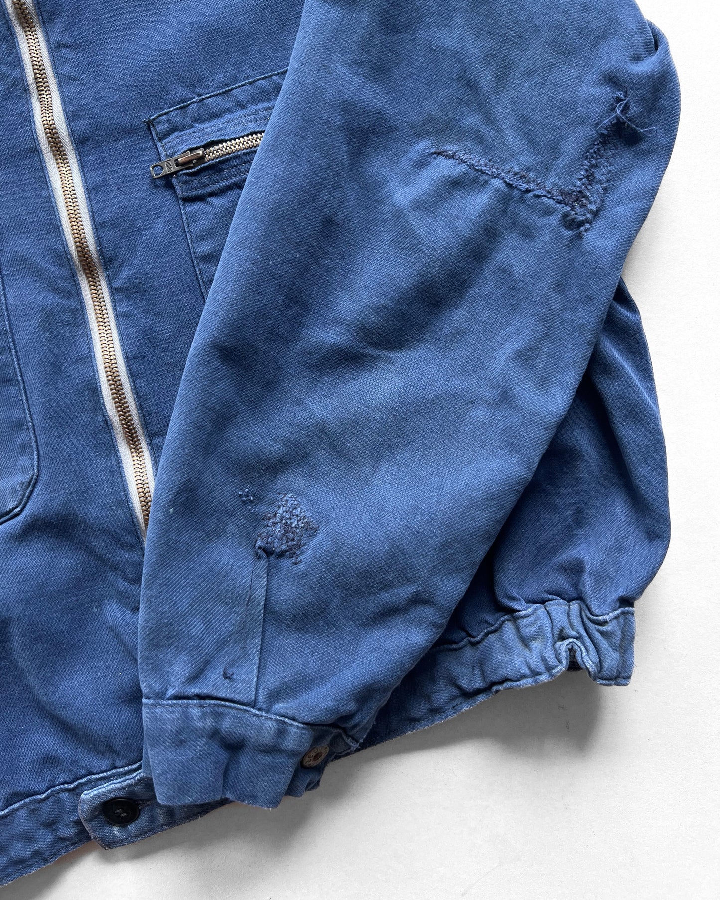 1950S FRENCH CYCLIST WORK JACKET (M)