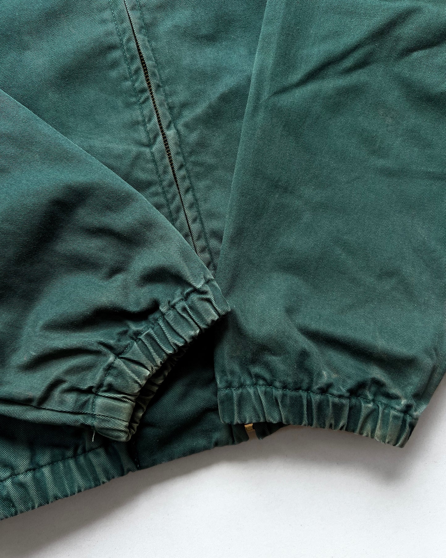 1990S EMERALD GREEN POLO RALPH LAUREN HARRINGTON JACKET (L)
