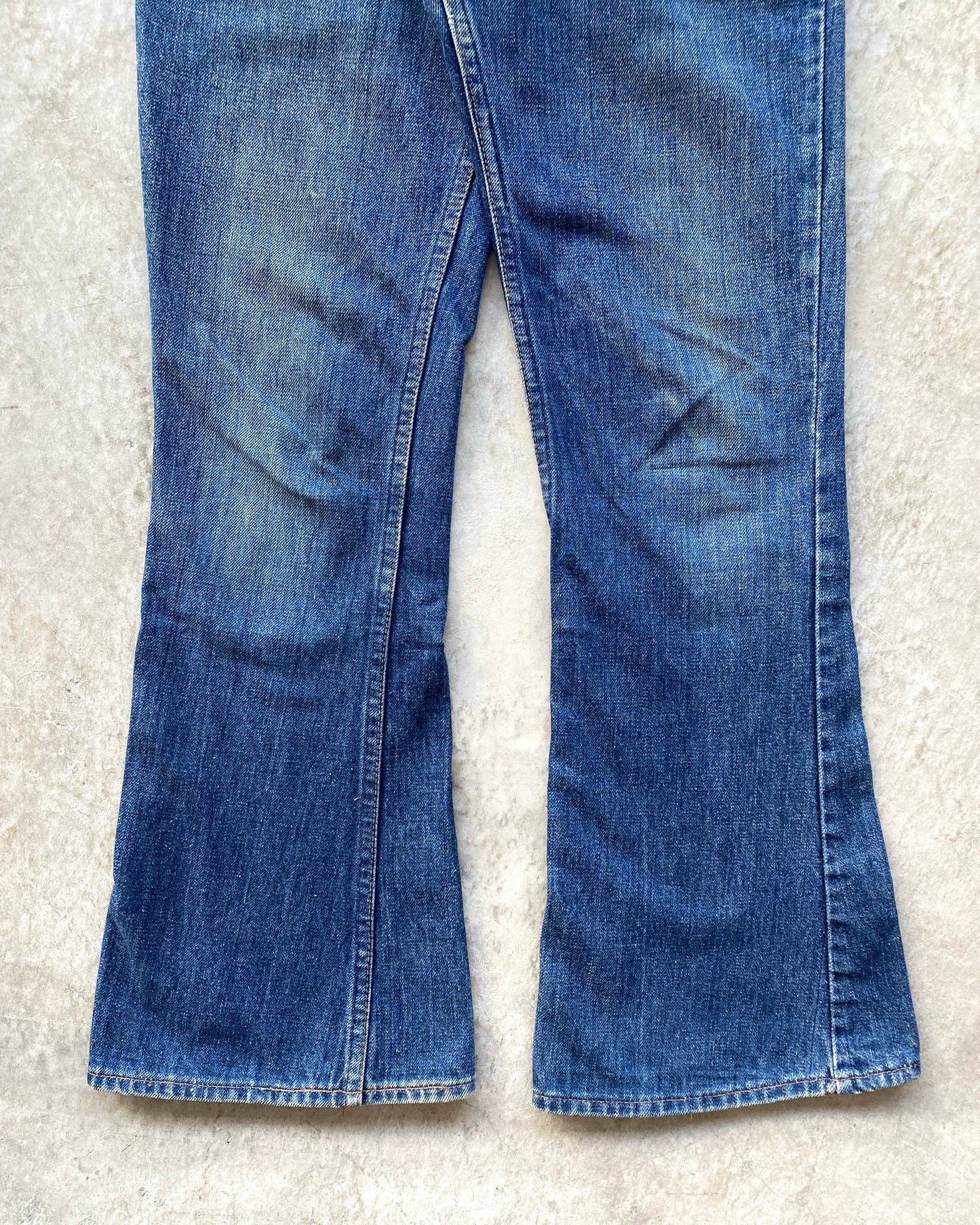 1970S MEDIUM WASHED LEVI'S 646 BOOTCUT JEANS (29X30)