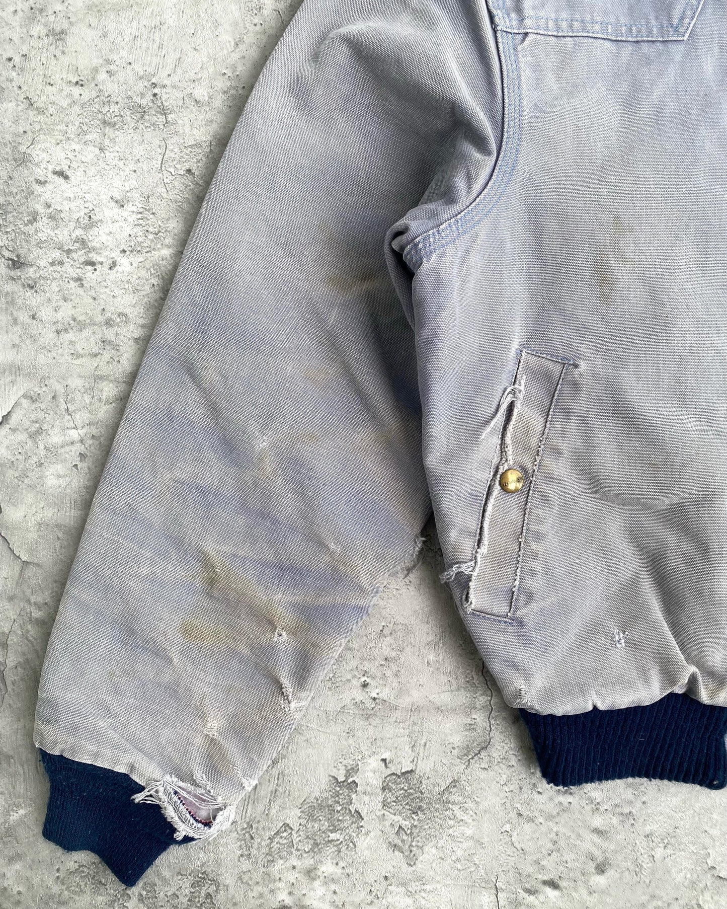 1990S SUN FADED CARHARTT WORK JACKET (L/XL)