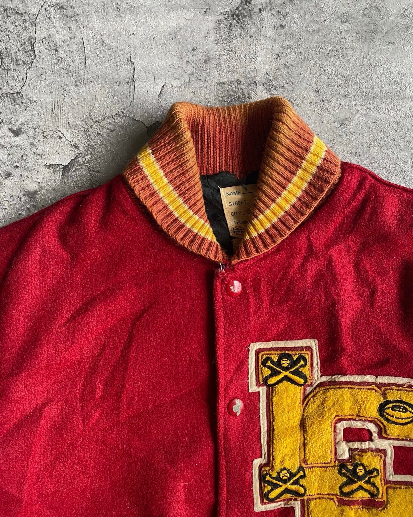 1979 'LC' LETTERMAN SHAWL COLLAR VARSITY JACKETS (M-XL)