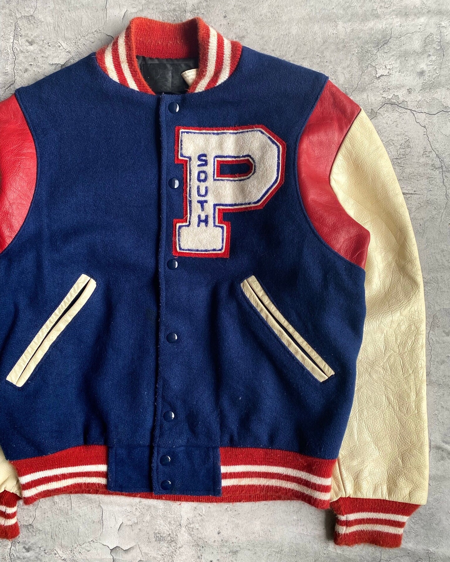 1985 'P SOUTH ' LETTERMAN VARSITY JACKETS (M-XL)