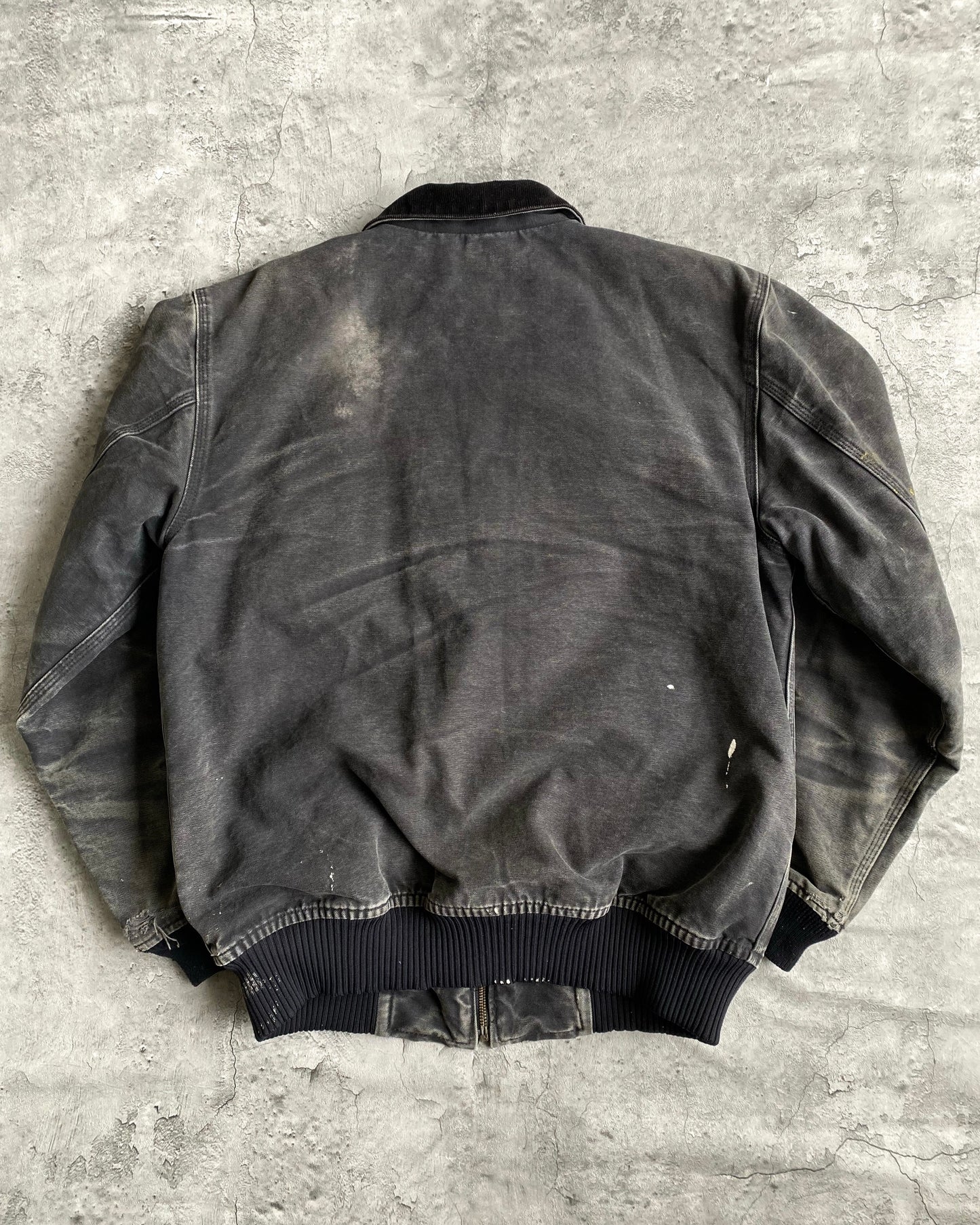 1990S SUN FADED CARHARTT PAINTED WORK JACKET (M/L)