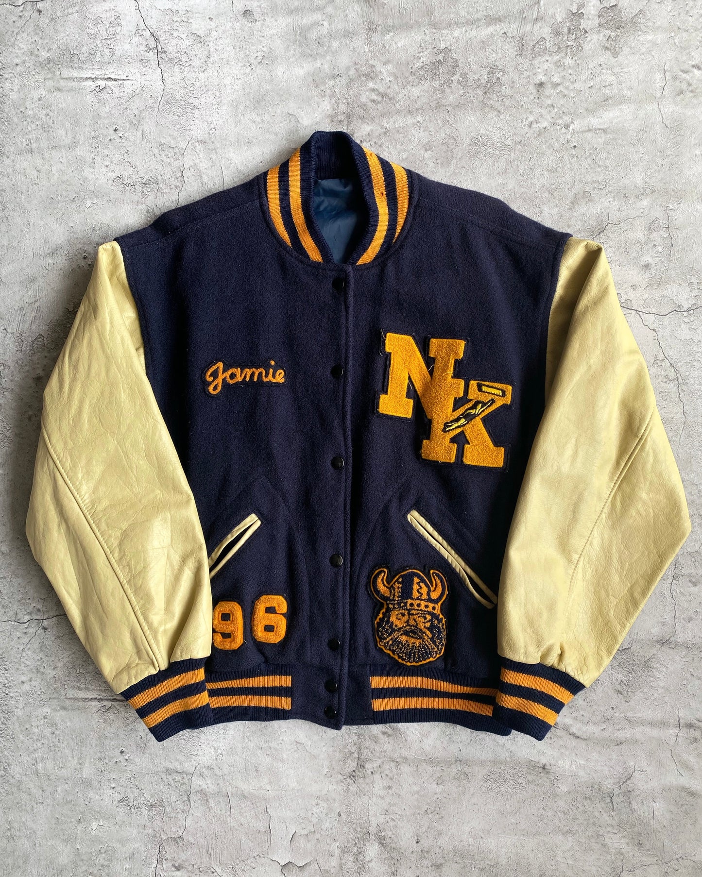 1996 'NK' LETTERMAN VARSITY JACKET (L)