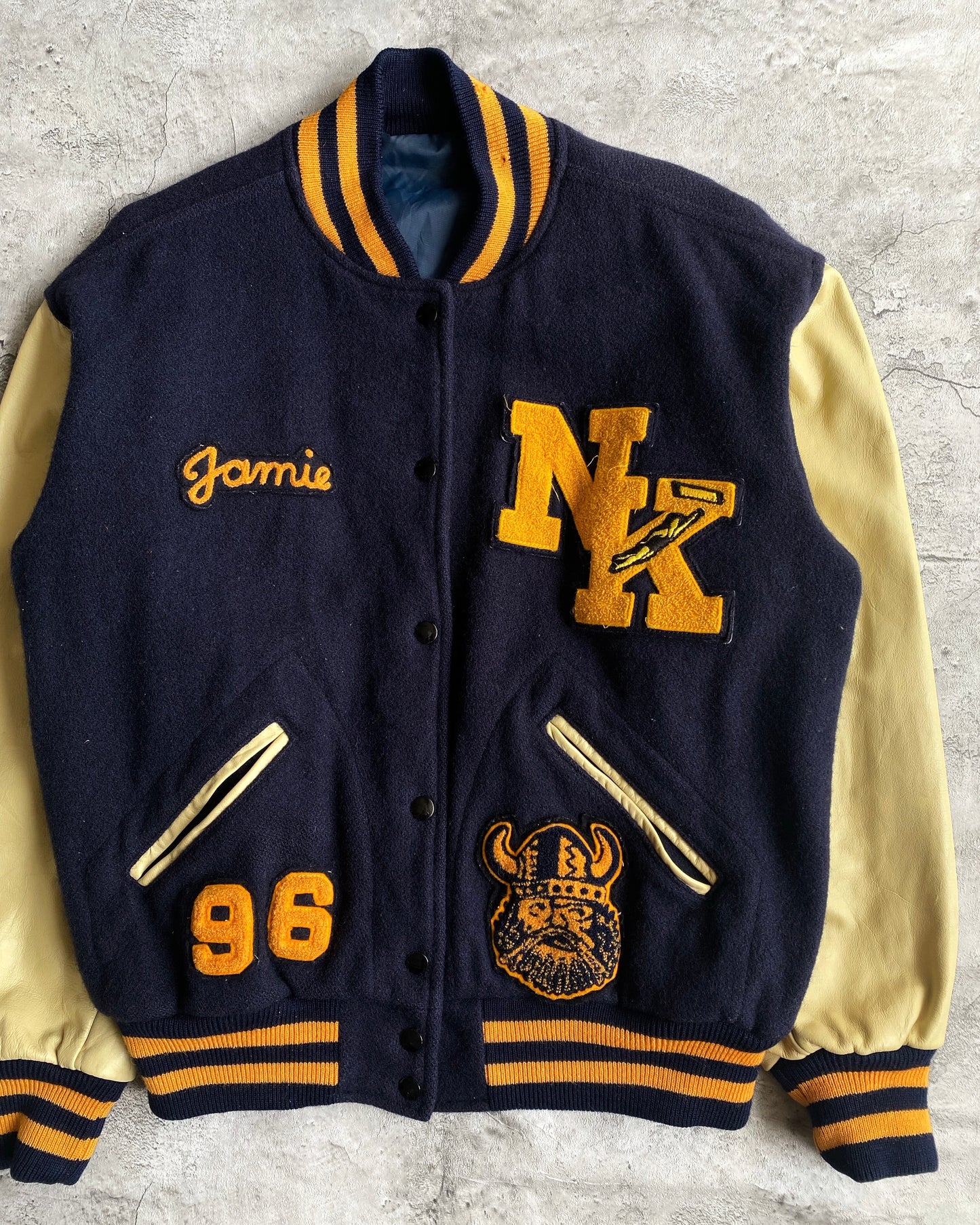 1996 'NK' LETTERMAN VARSITY JACKET (L)