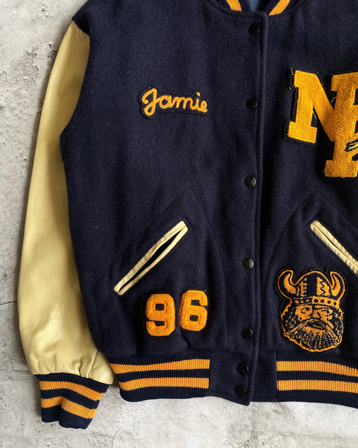 1996 'NK' LETTERMAN VARSITY JACKET (L)