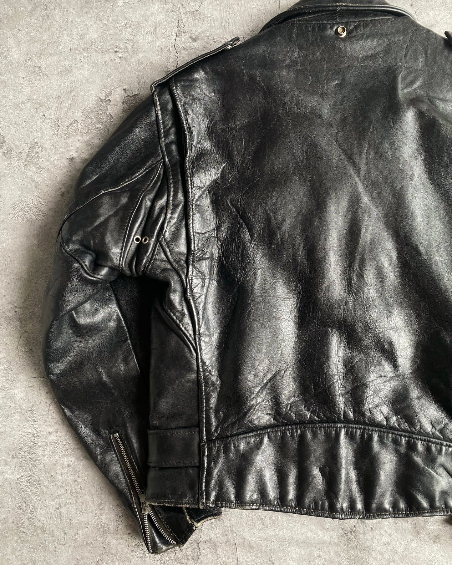 1980S SCHOTT PERFECTO 618 LEATHER BIKER JACKET (M)