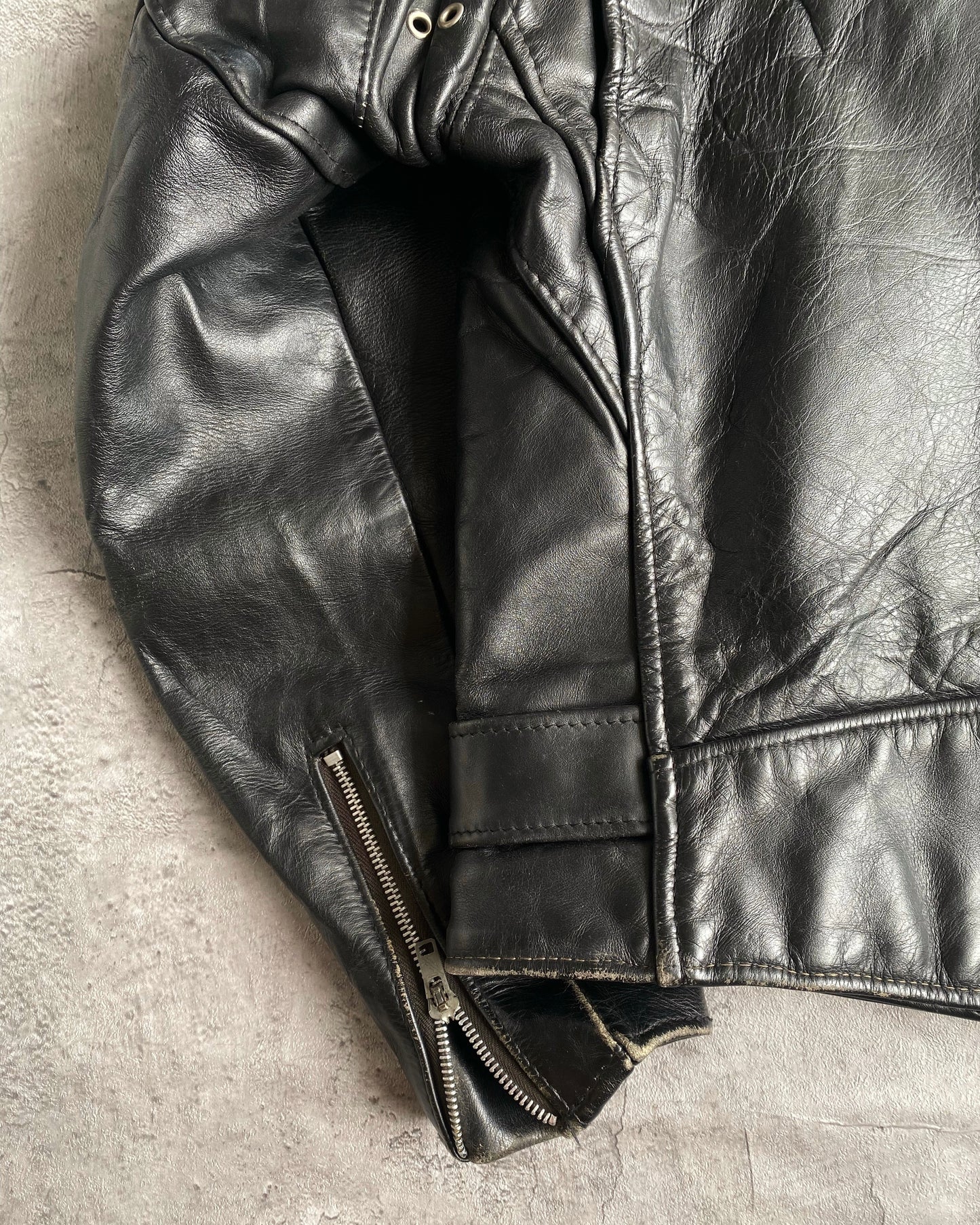 1980S SCHOTT PERFECTO 618 LEATHER BIKER JACKET (M)