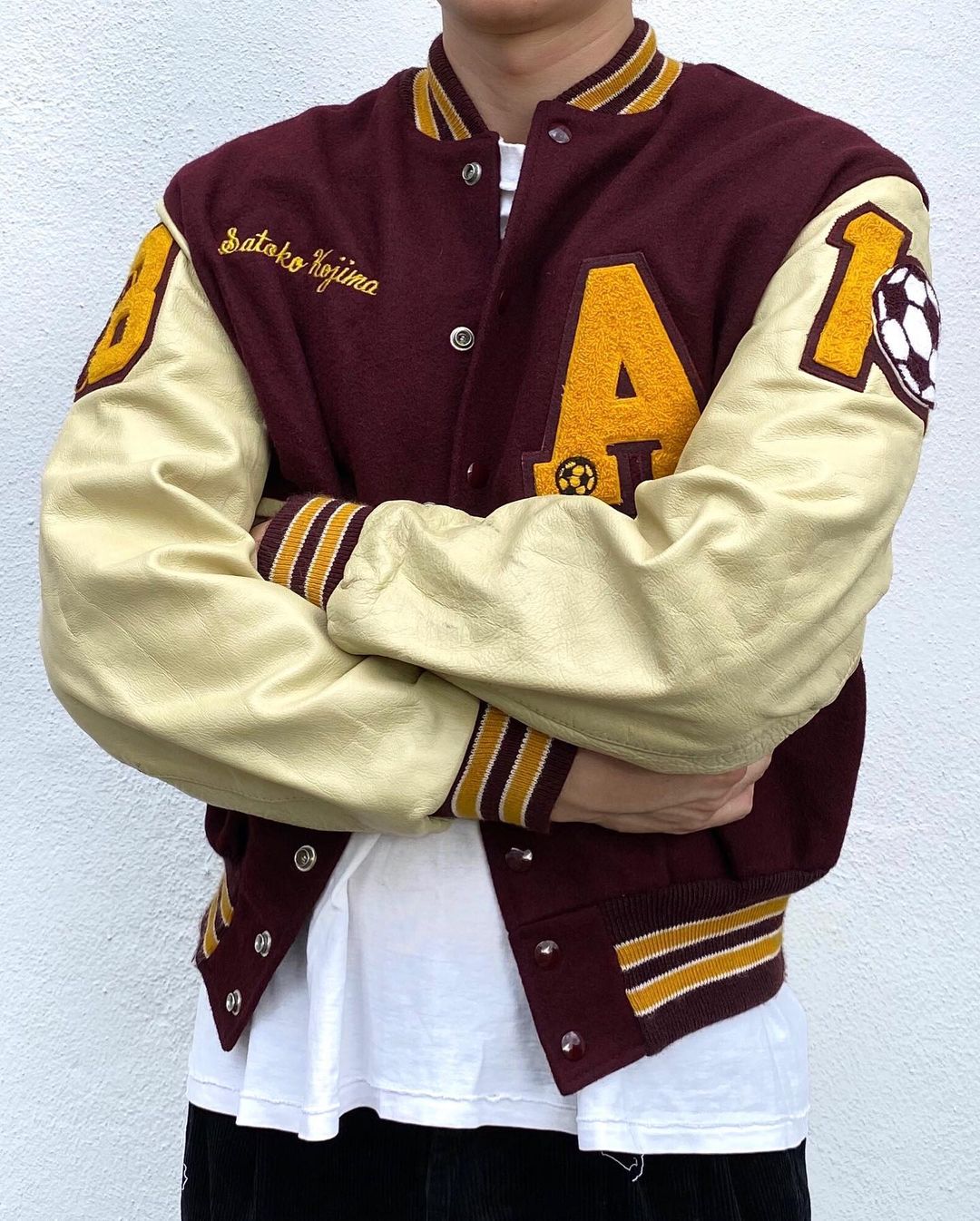 1988 “ANDRESS” LETTERMAN VARSITY JACKET (L/XL)