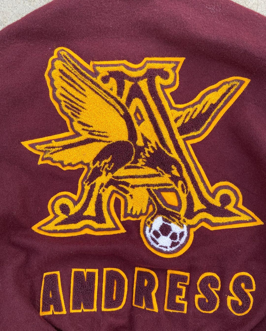 1988 “ANDRESS” LETTERMAN VARSITY JACKET (L/XL)