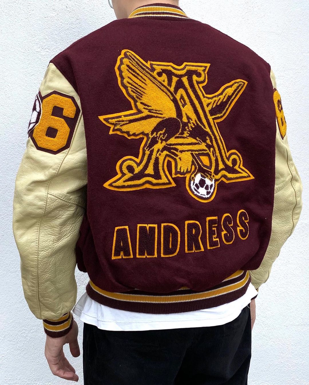 1988 “ANDRESS” LETTERMAN VARSITY JACKET (L/XL)