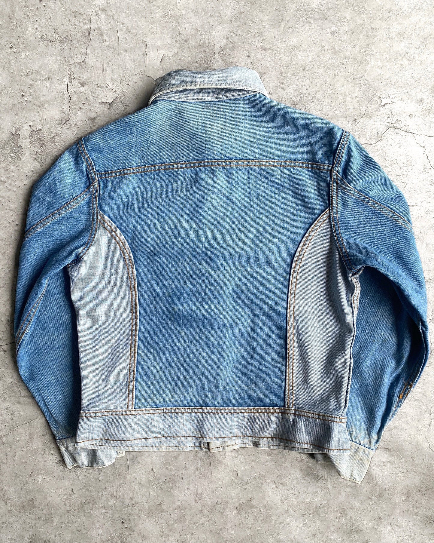 1970S LEE REVERSIBLE WESTERN DENIM JACKET (S/M)