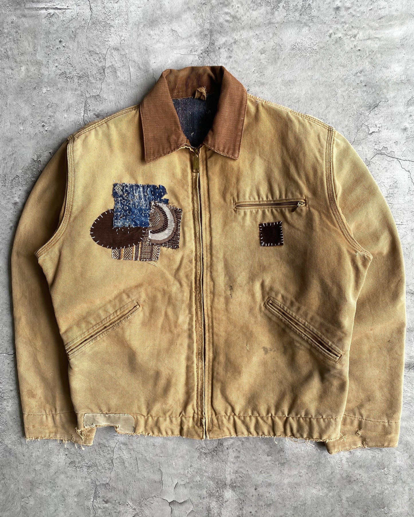 1990S BORO/SASHIKO CARHARTT DETROIT JACKET (M/L)
