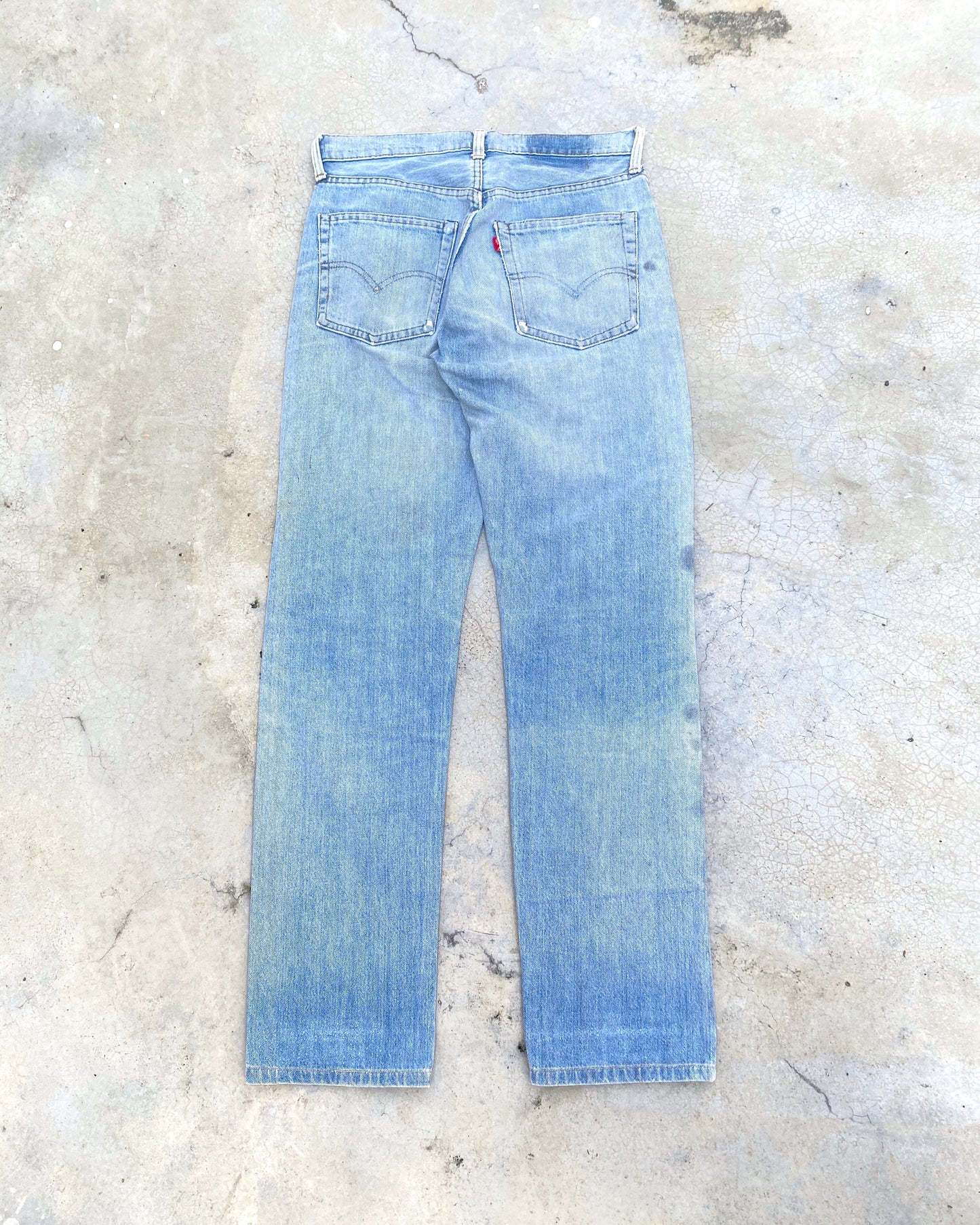 1980S LEVI’S 505 REPAIRED JEANS (30X34)
