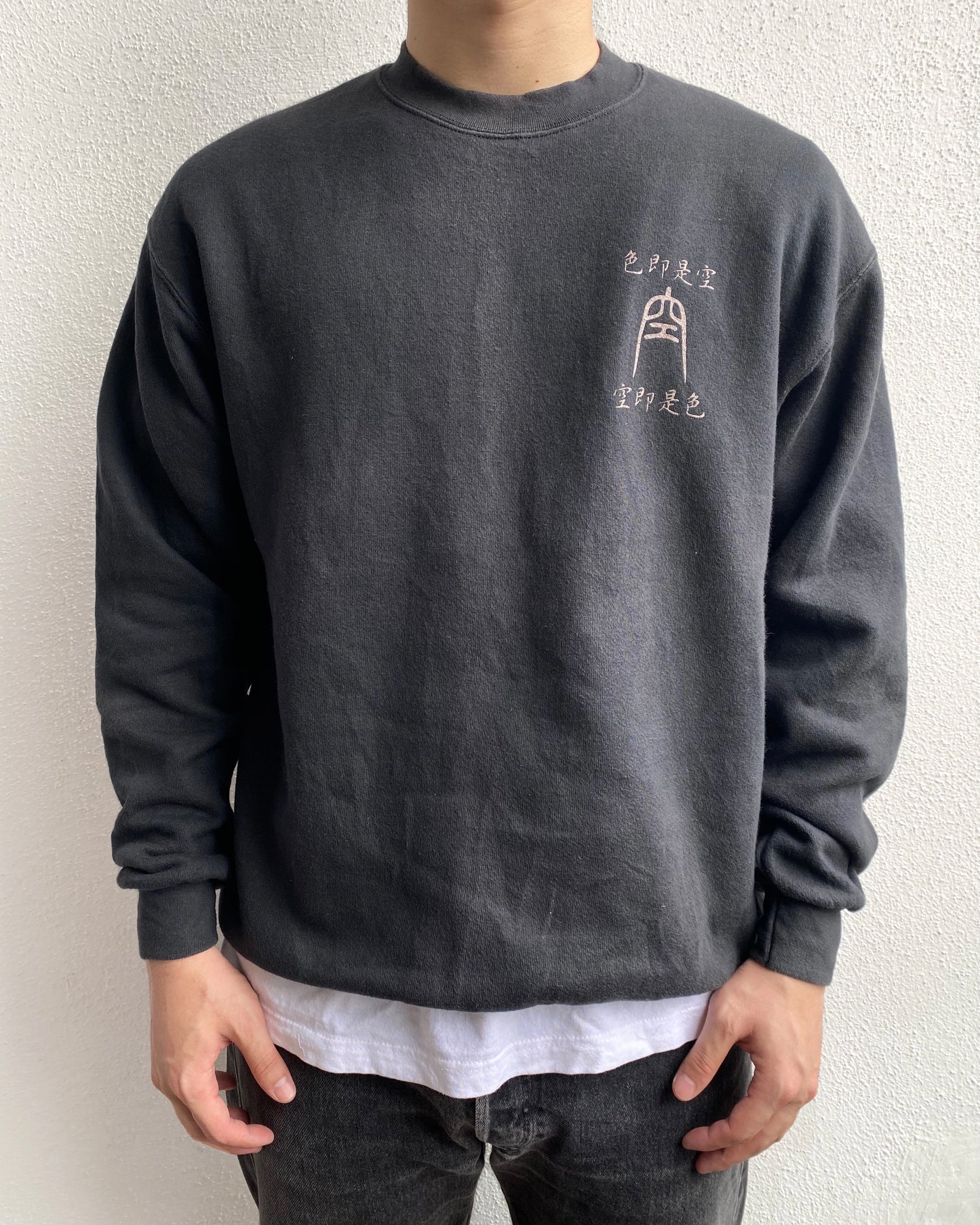 1990S ‘色即是空, 空即是色' SWEATSHIRT (M/L)