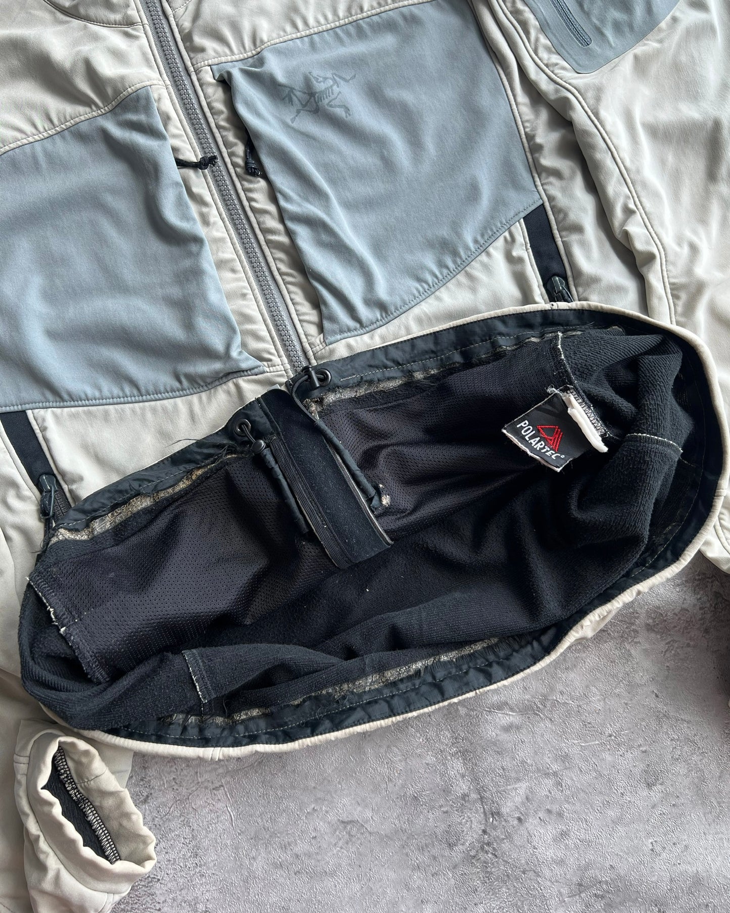 2000S CREAM ARC'TERYX POLARTEX JACKET (S-L)