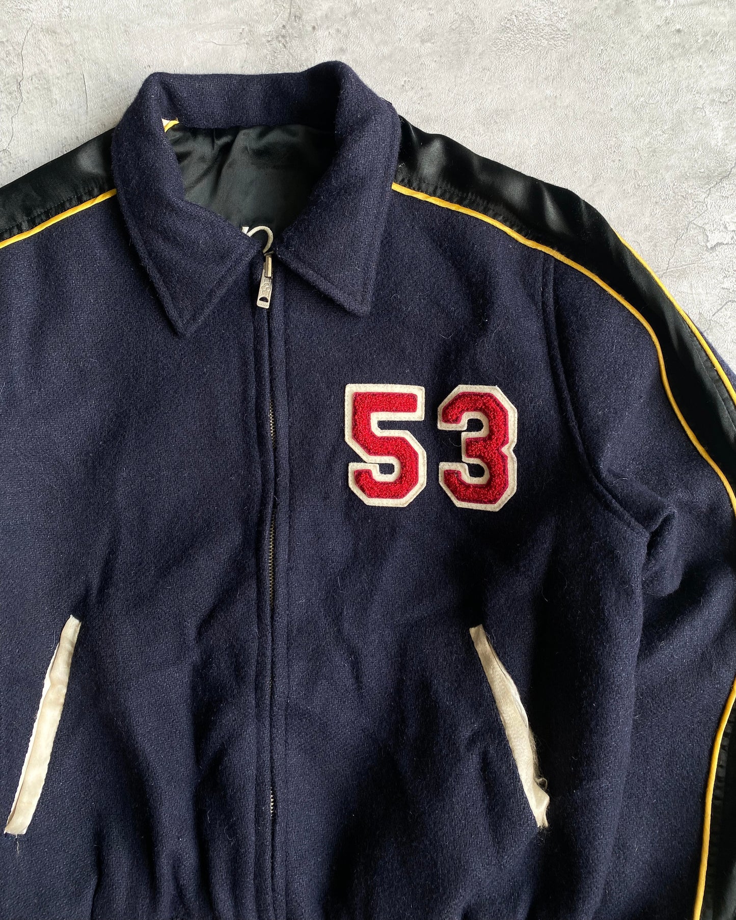 1990S/2000S REVERSIBLE VARSITY/SUKAJAN JACKET (M)