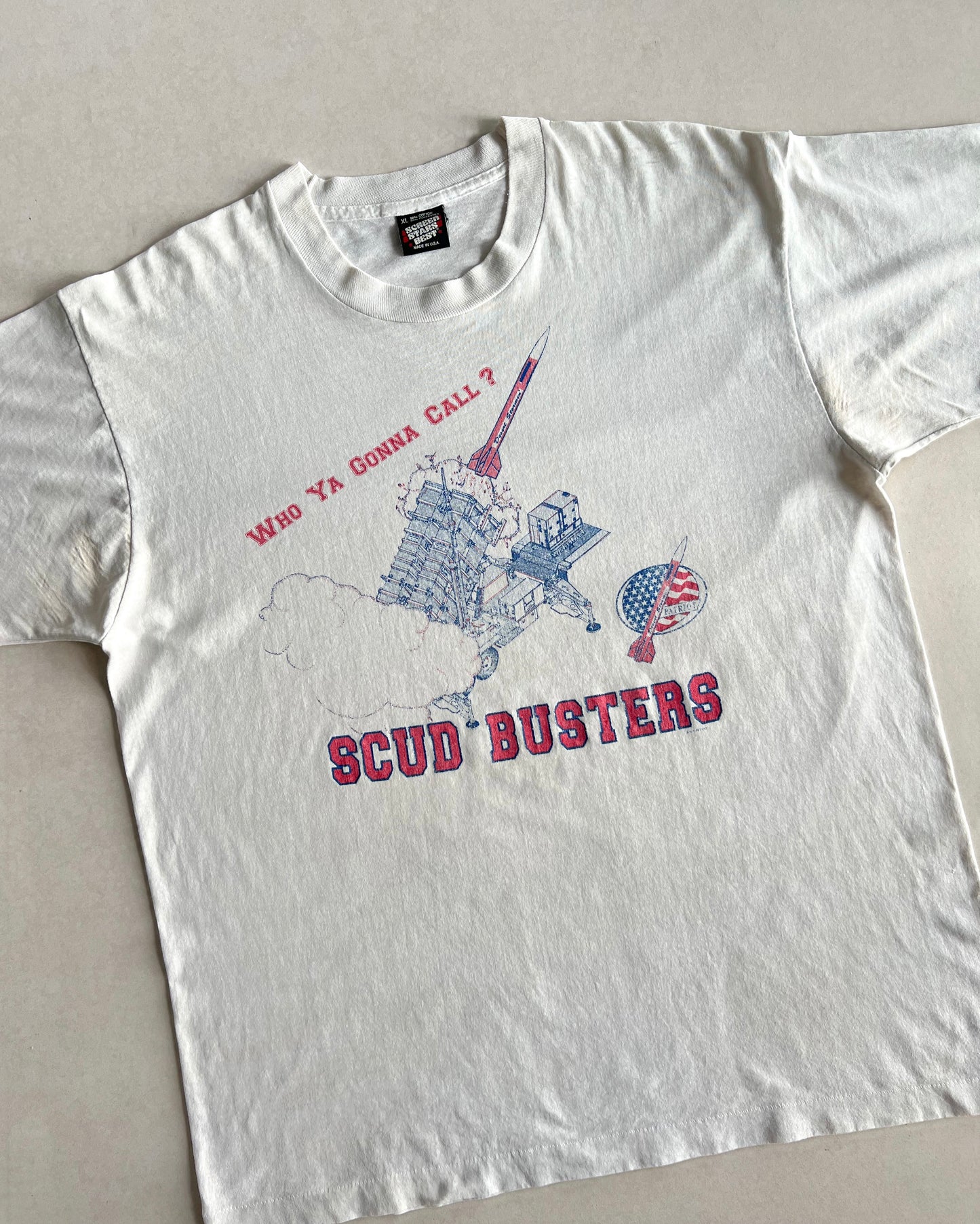 1980S 'SCUD BUSTER' SINGLE STITCH TEE (XL)