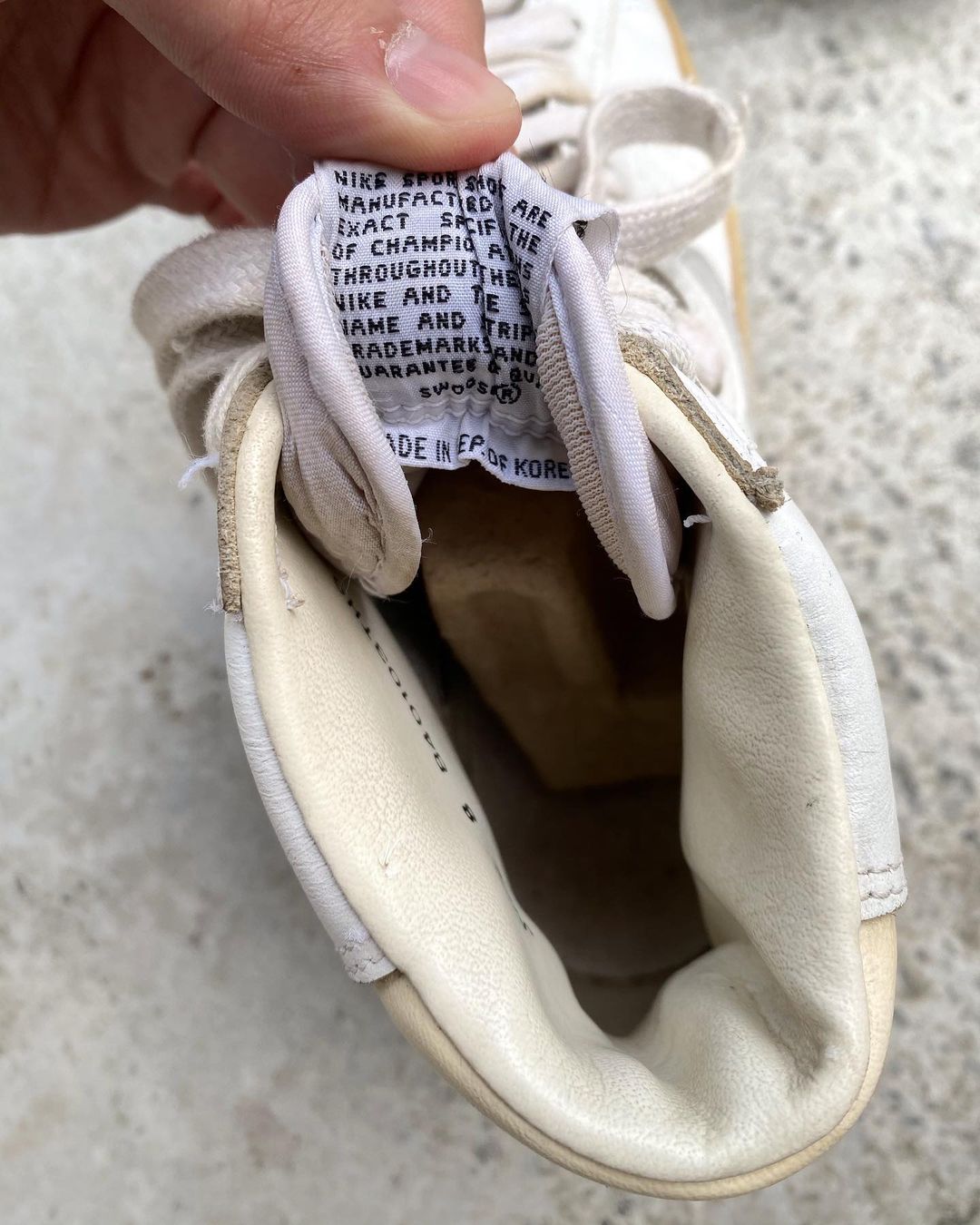 1984 Nike Penetrator High Neutral Grey