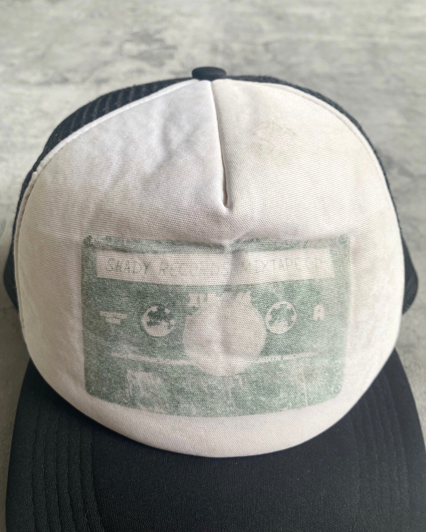 2000S EMINEM 'SHADY RECORDS MIXTAPE CD' TRUCKER CAP (OS)
