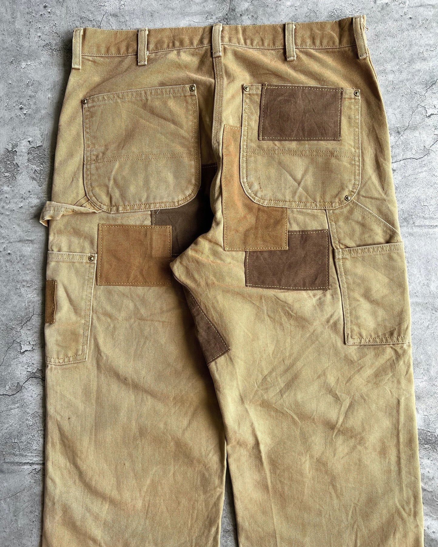 1990S CARHARTT REWORKED DOUBLE KNEE PANTS (34X29)