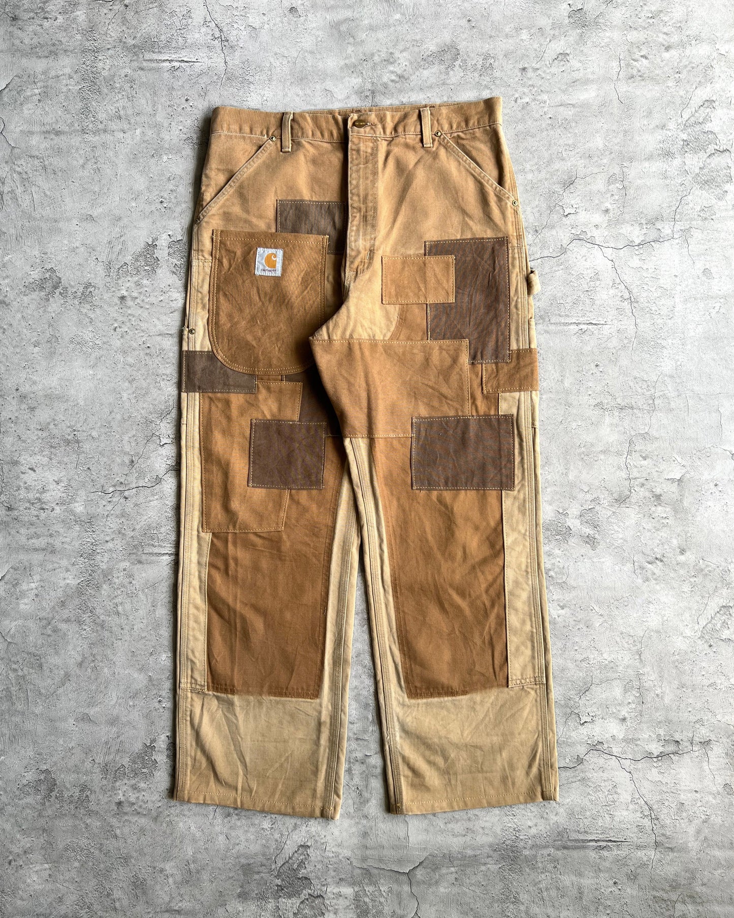 1990S CARHARTT REWORKED DOUBLE KNEE PANTS (34X29)