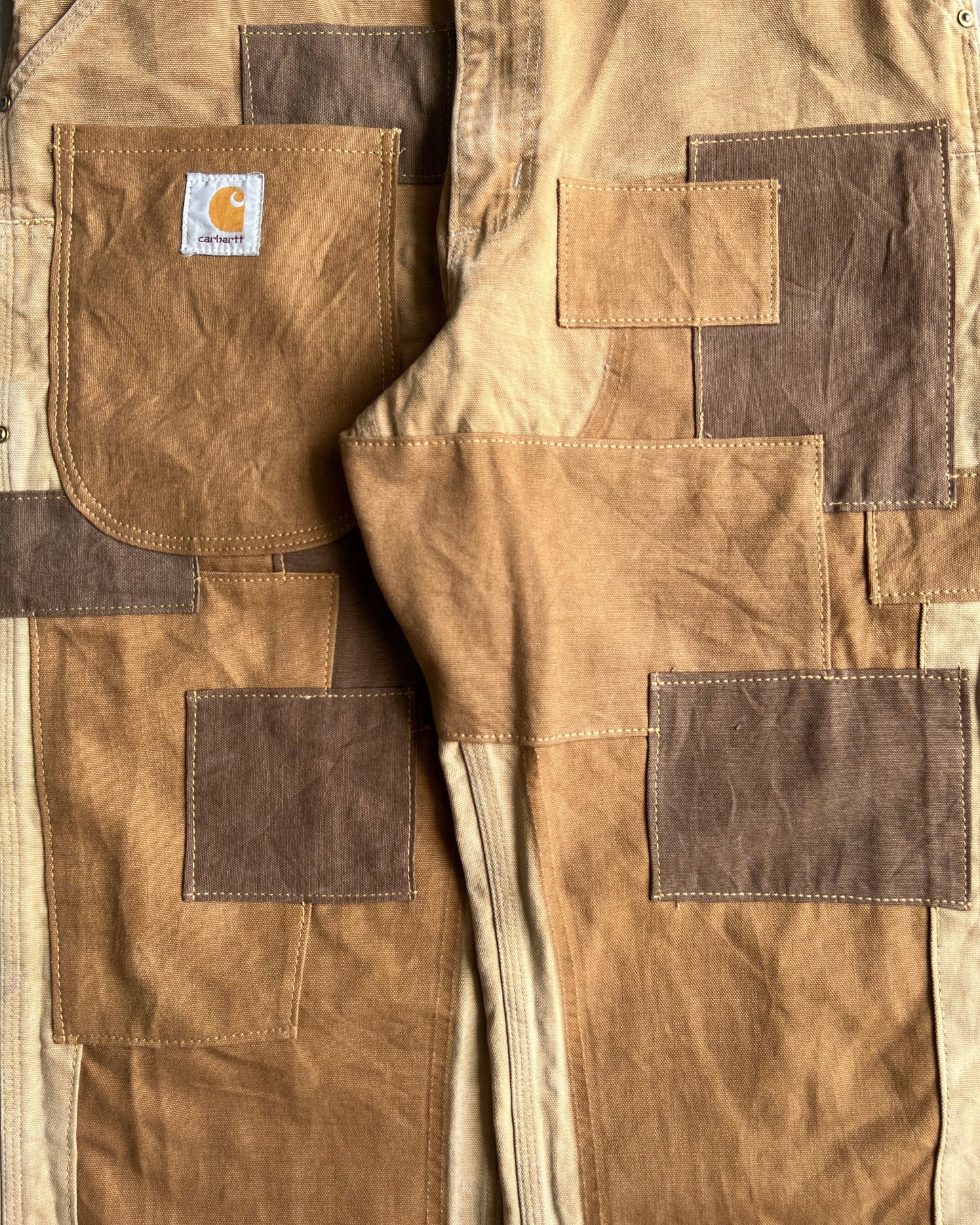 1990S CARHARTT REWORKED DOUBLE KNEE PANTS (34X29)
