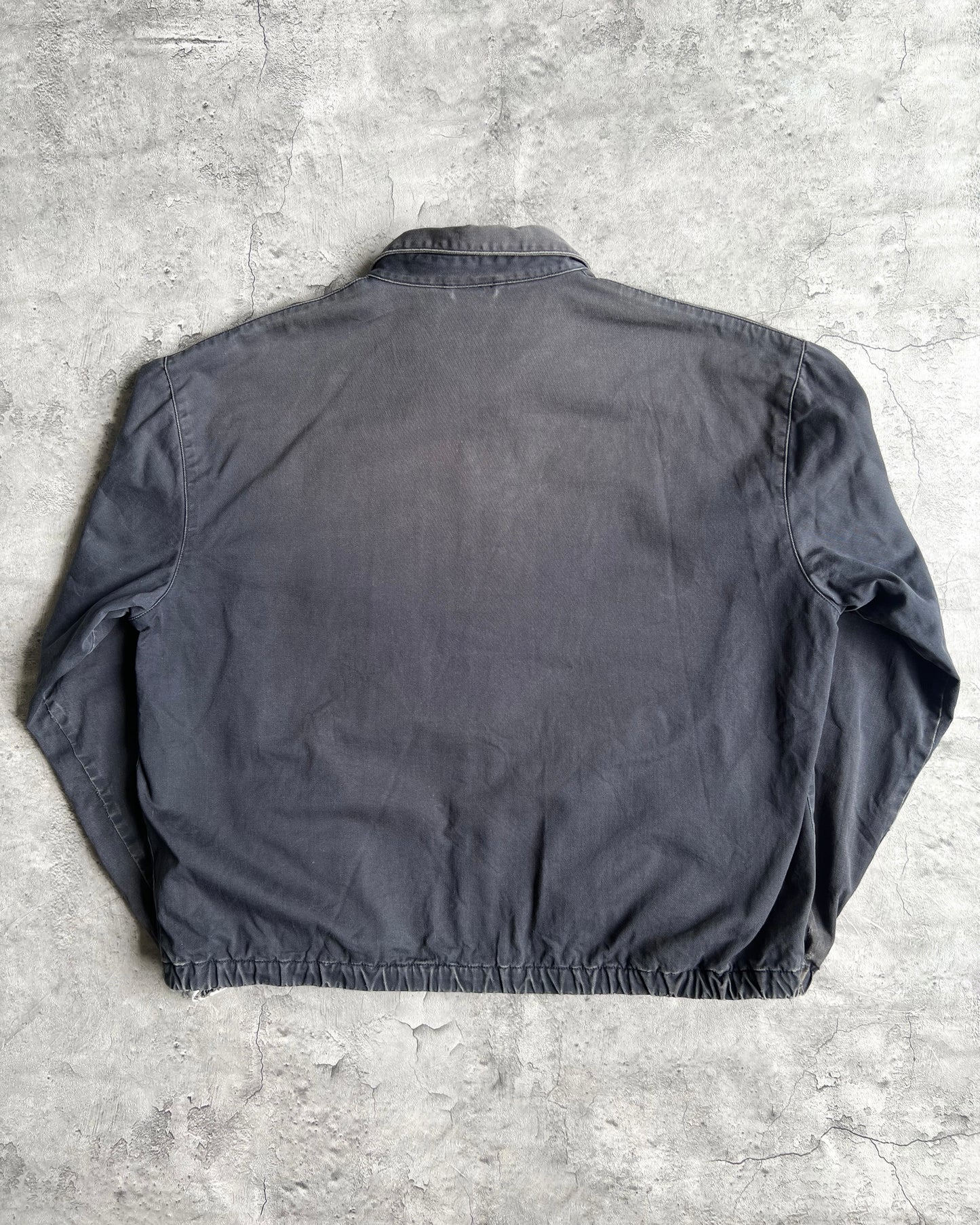 1990S SUN FADED POLO RALPH LAUREN HARRINGTON JACKET (L)
