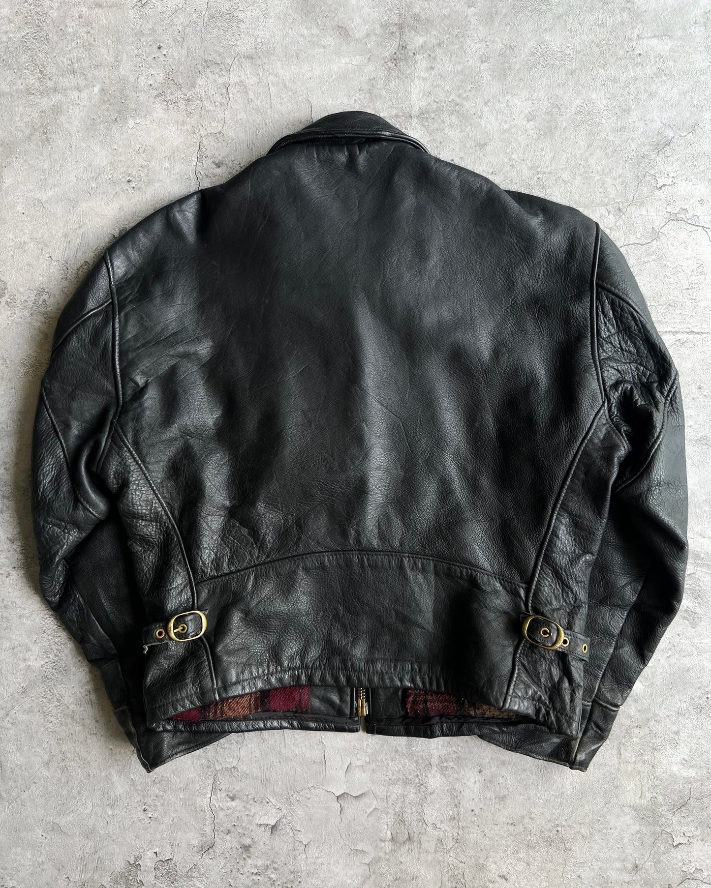 1980S SCHOTT LEATHER RIDER JACKET (M/L)