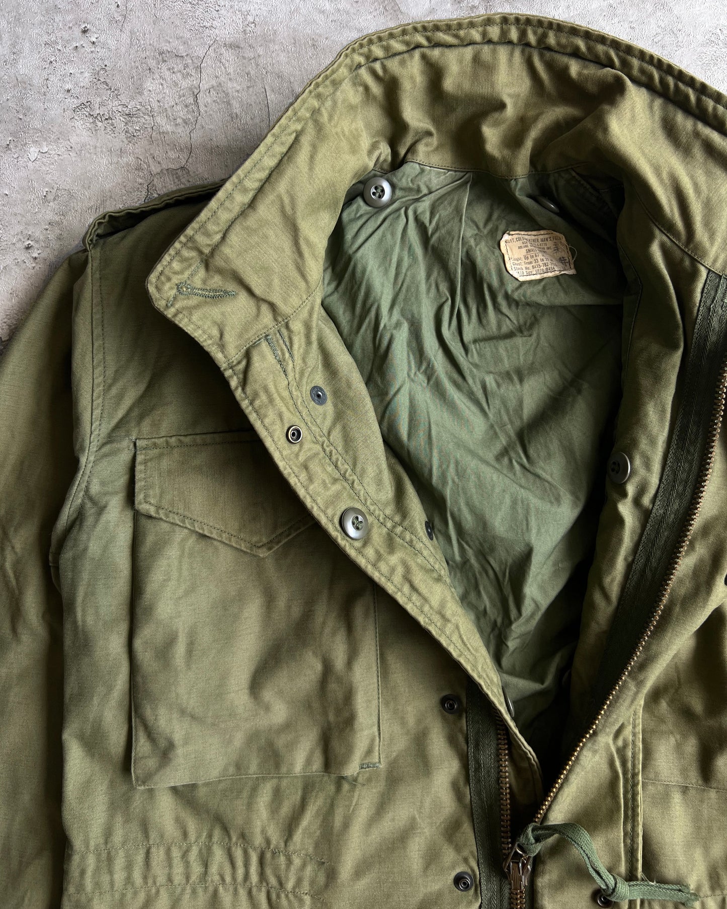 1970S M-65 US ARMY FIELD JACKET (S/M)