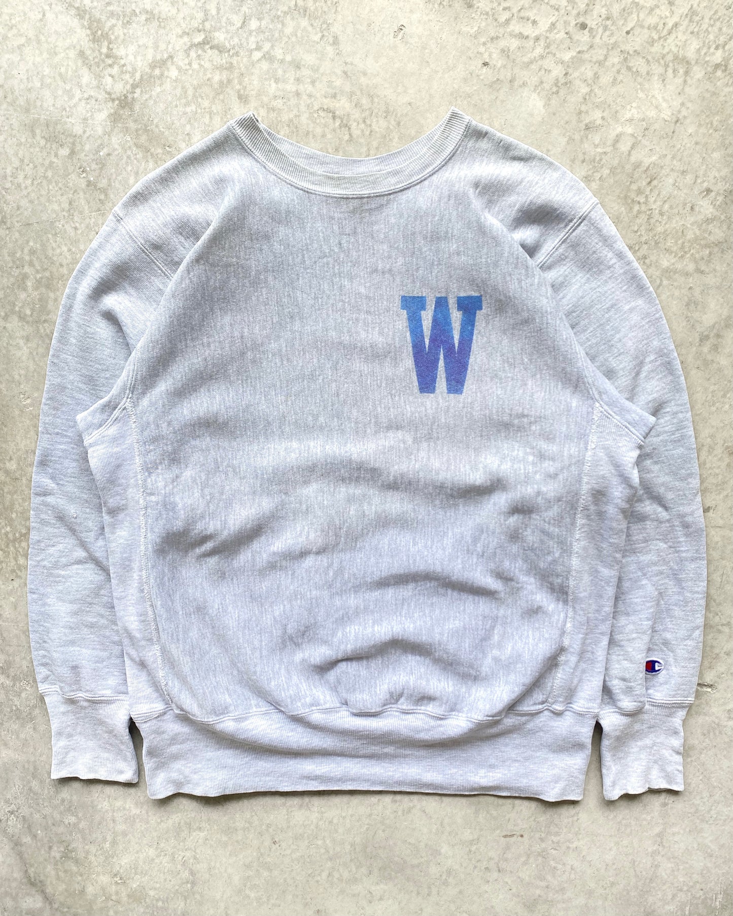 1990S 'W WILLIAM' CHAMPION REVERSE WEAVE SWEATSHIRT (M-XL)