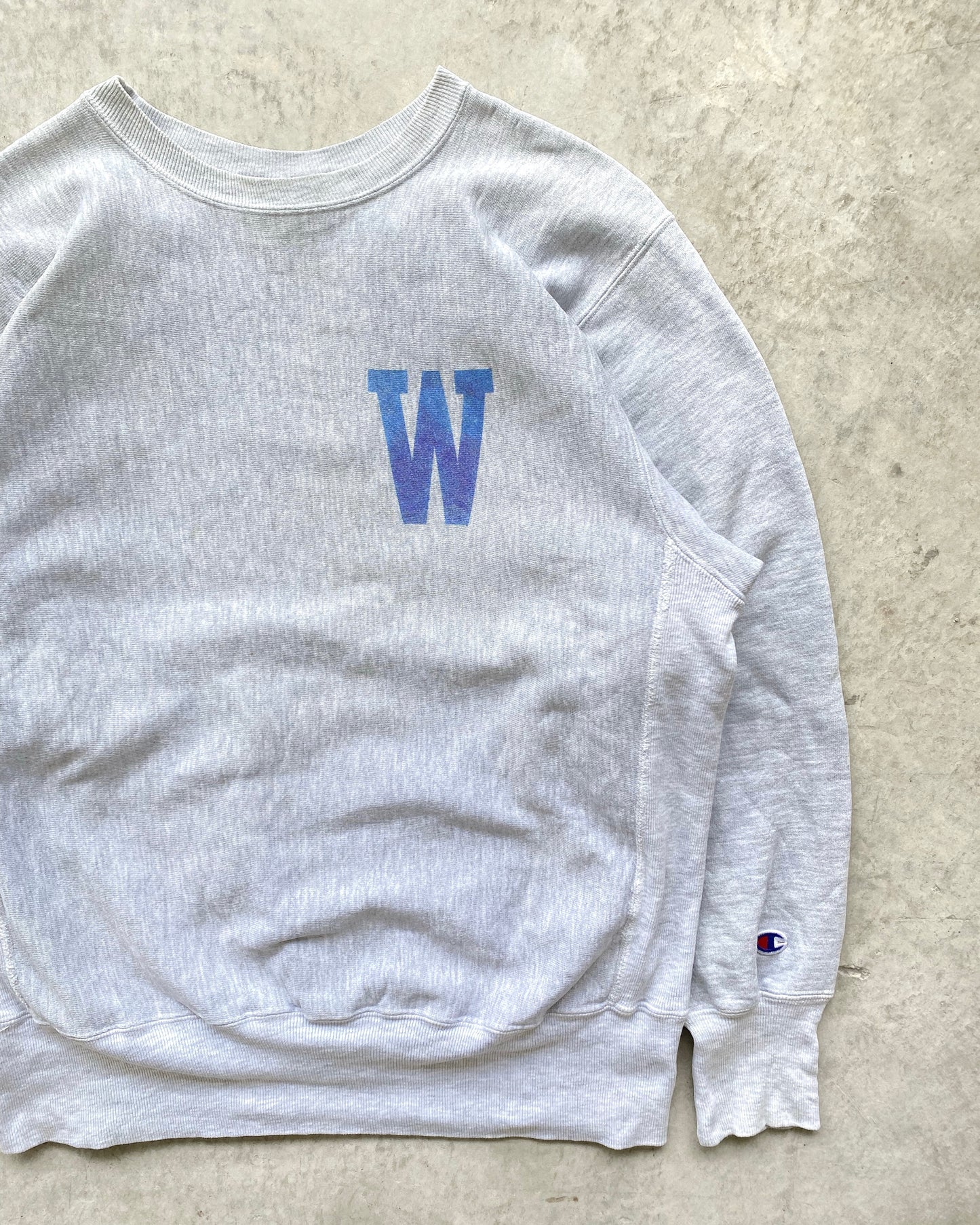 1990S 'W WILLIAM' CHAMPION REVERSE WEAVE SWEATSHIRT (M-XL)