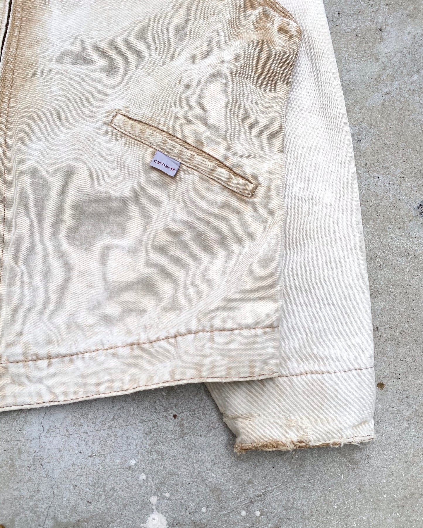 1980s Sun Faded Carhartt Detroit Jacket
