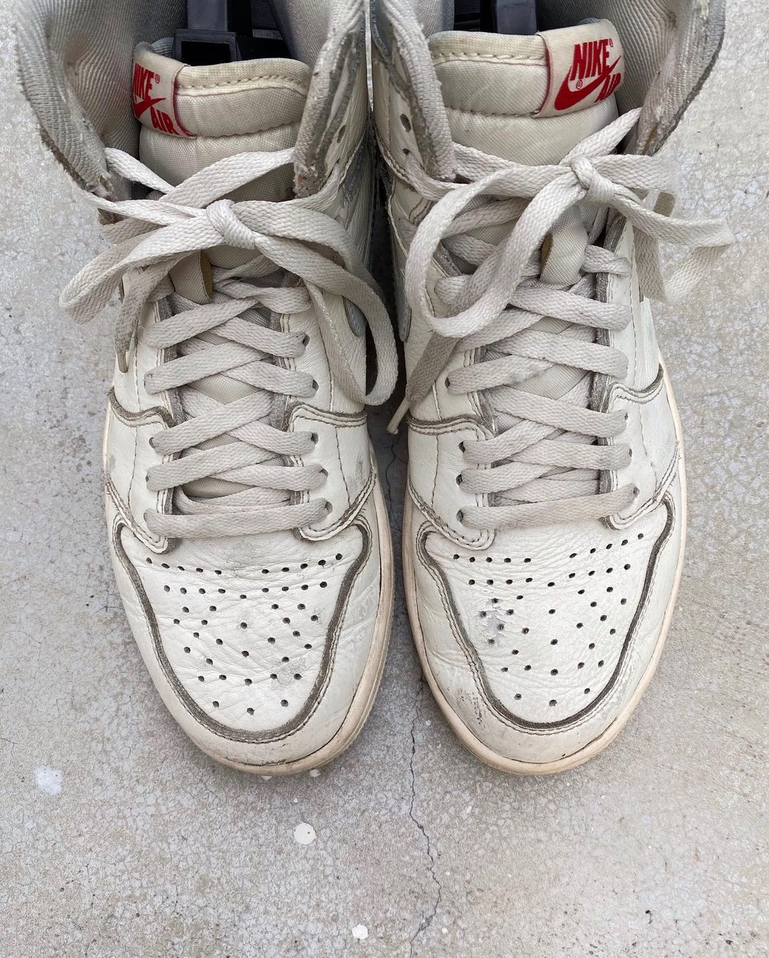 2017 AIR JORDAN 1 OG HIGH SAIL CUSTOM (GREY)