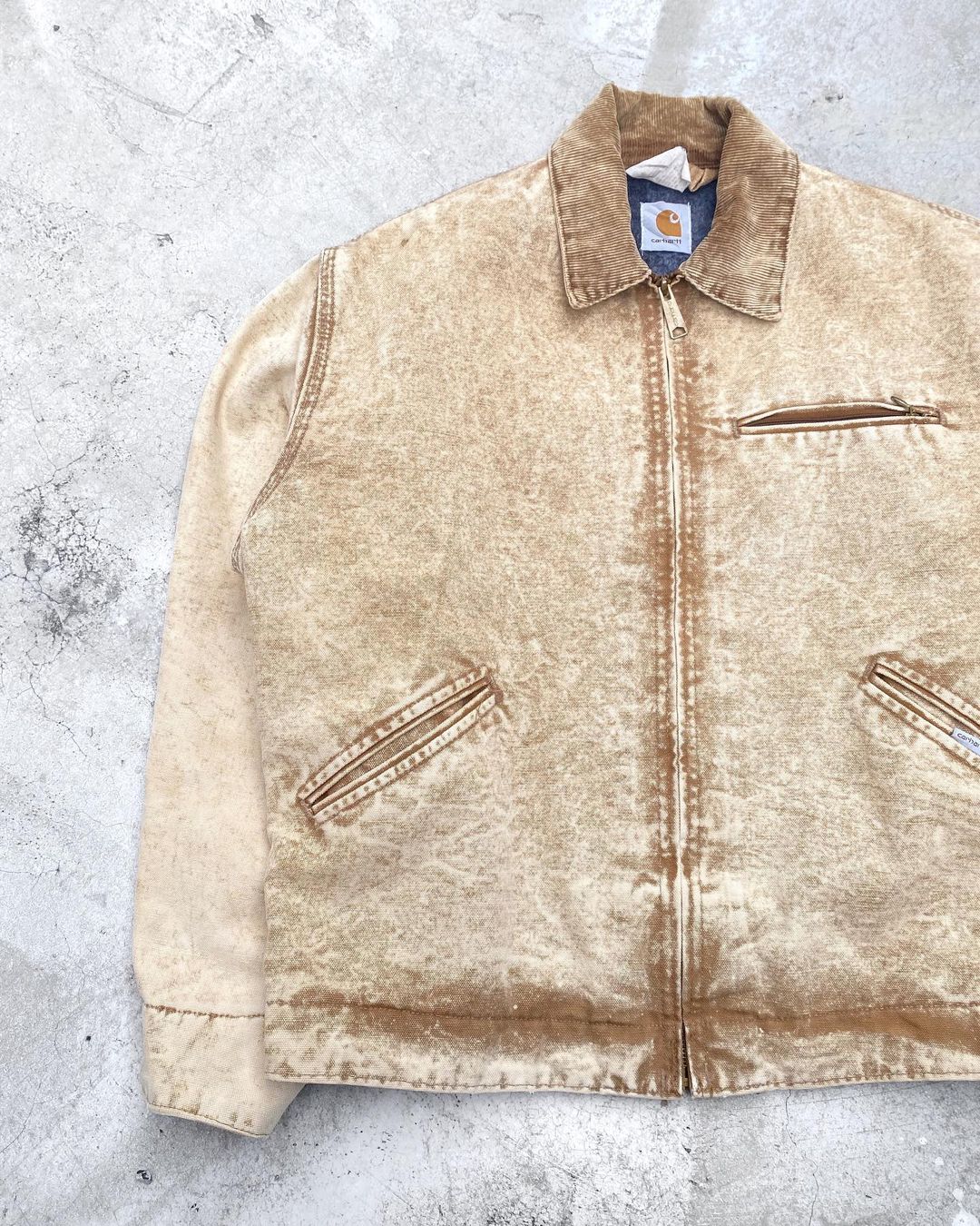 1980s Sun Faded Carhartt Detroit Jacket