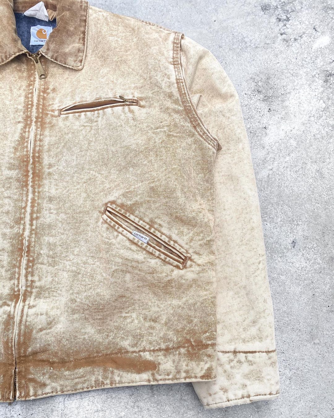 1980s Sun Faded Carhartt Detroit Jacket