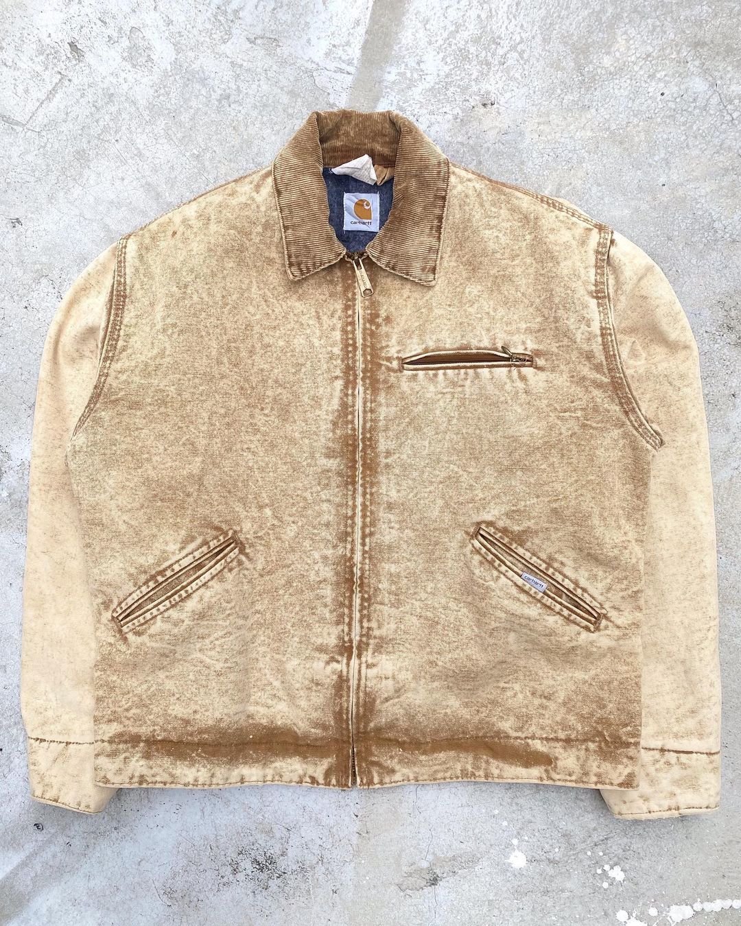1980s Sun Faded Carhartt Detroit Jacket