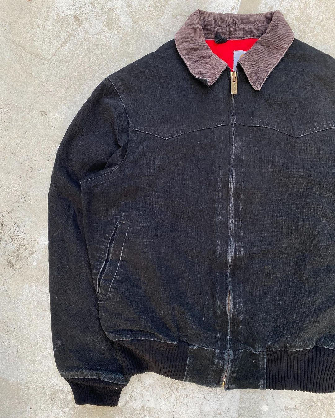 1990s Carhartt Black Work Jacket